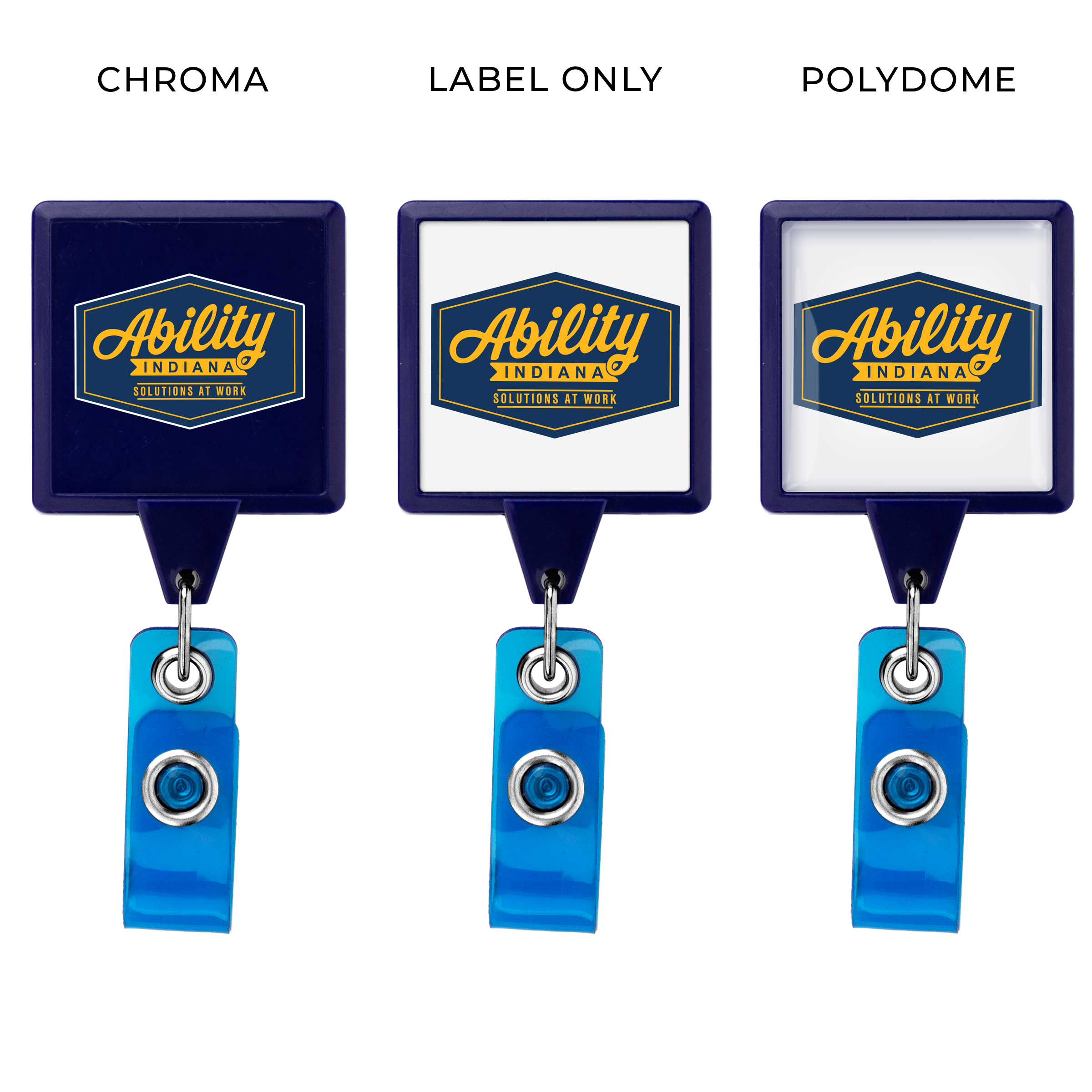 BH55 | JUMBO Square Badge Reel