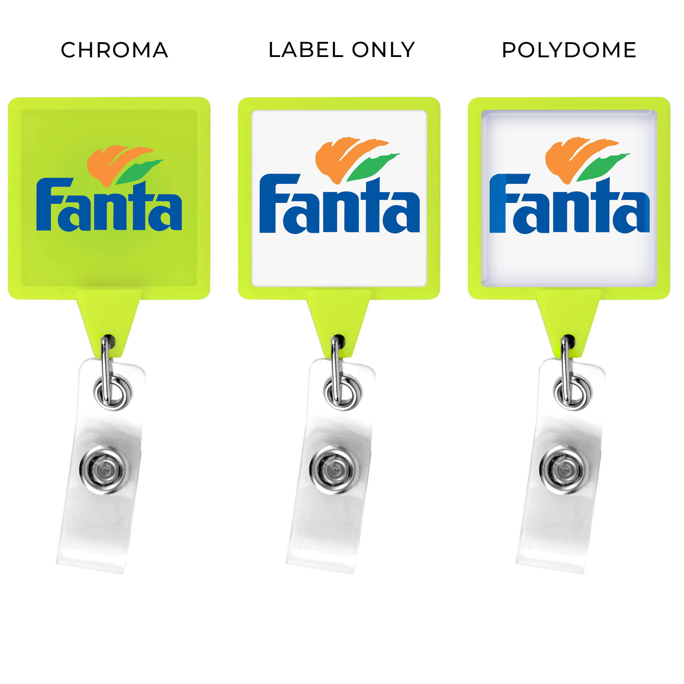 BH55 | JUMBO Square Badge Reel