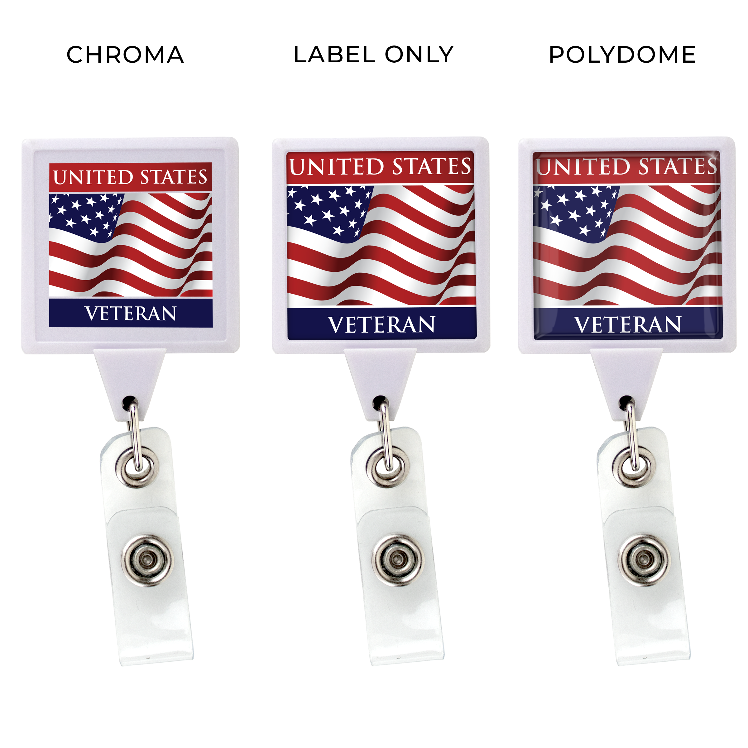 BH55 | JUMBO Square Badge Reel