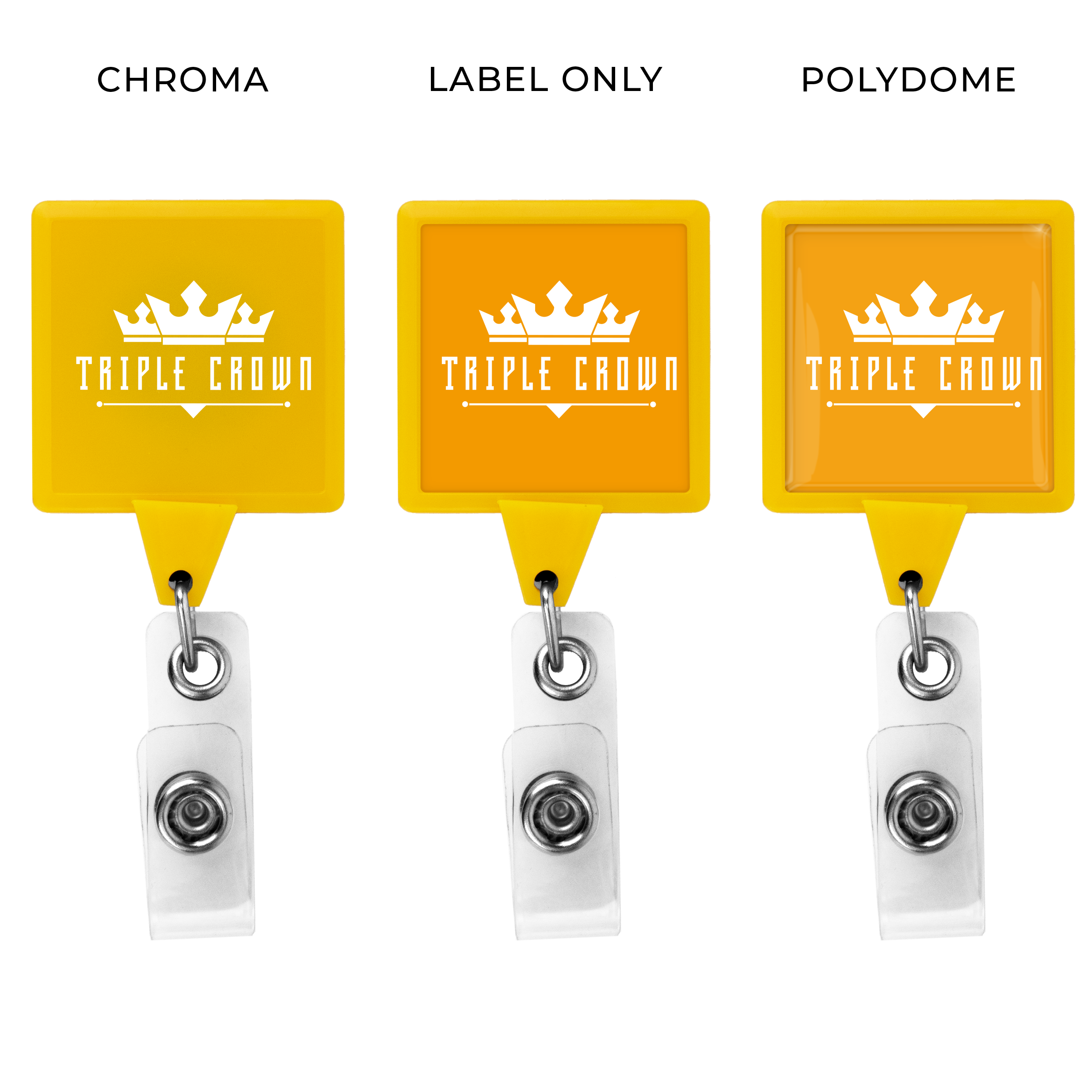 BH55 | JUMBO Square Badge Reel