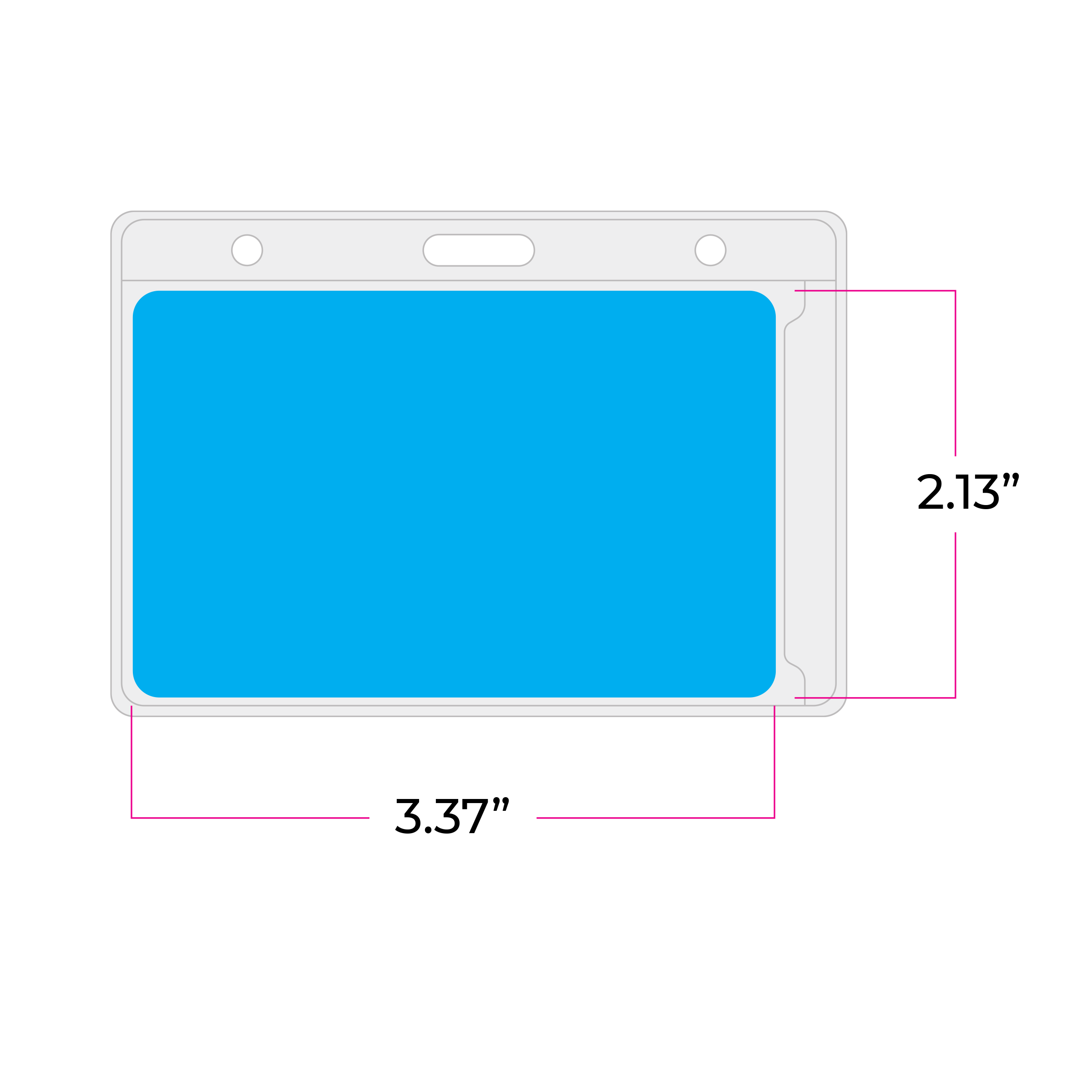 BH6000 | Horizontal Thumb Notch Card Dispenser
