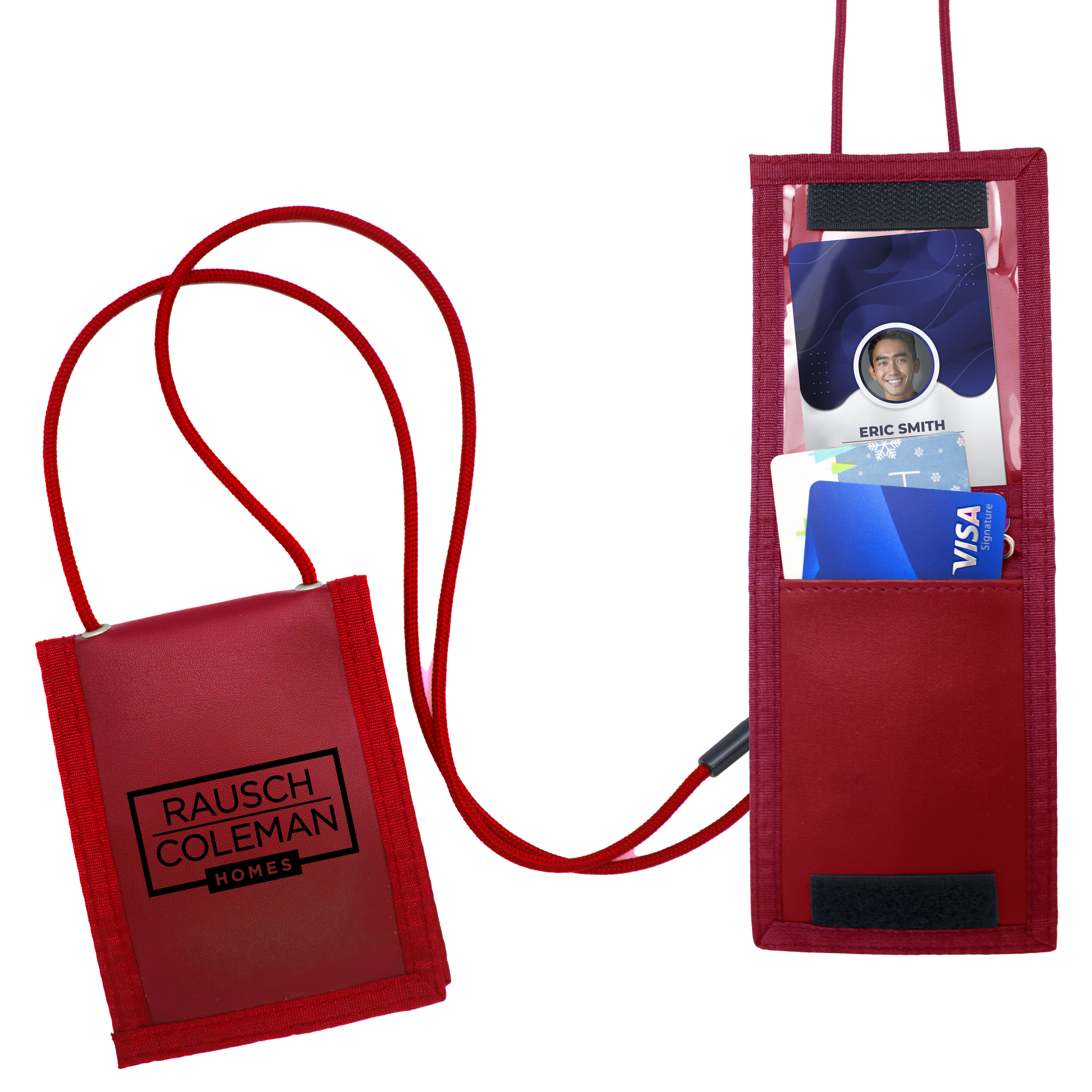 BH607 | Corded Flip Credential Wallet