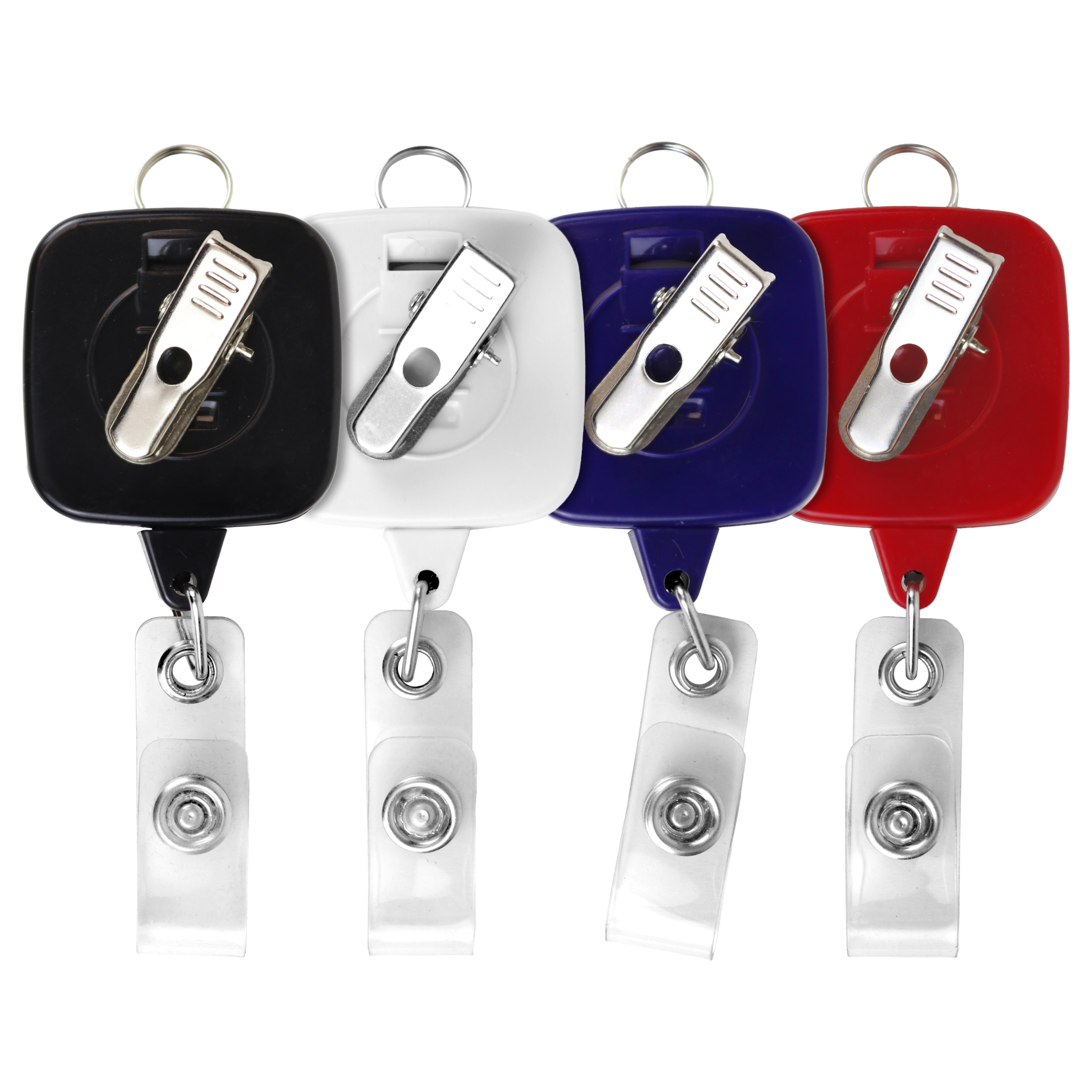 BH611 | JUMBO Sqround Badge Reel with Lanyard Attachment