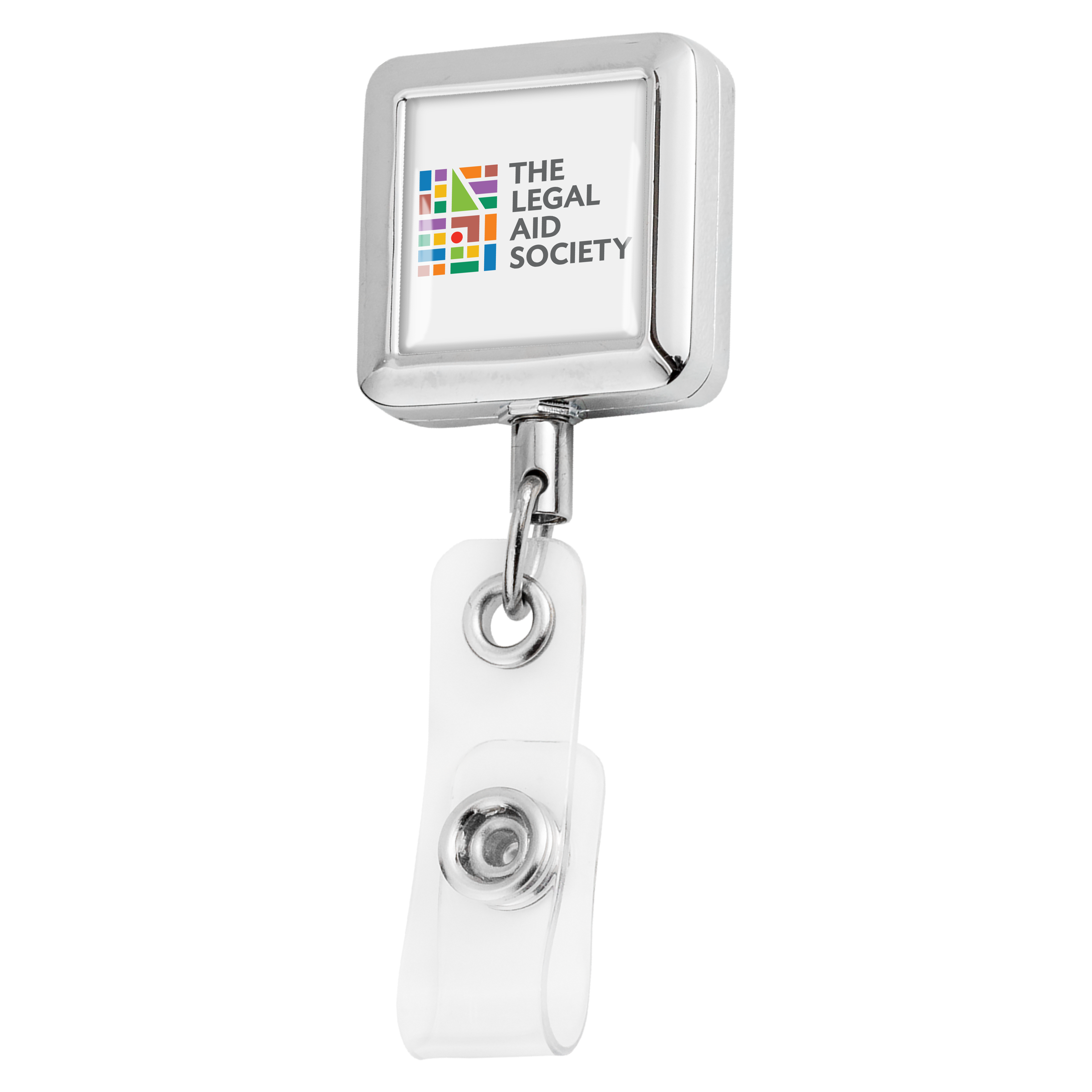 BH63 | Square Metal Badge Reel