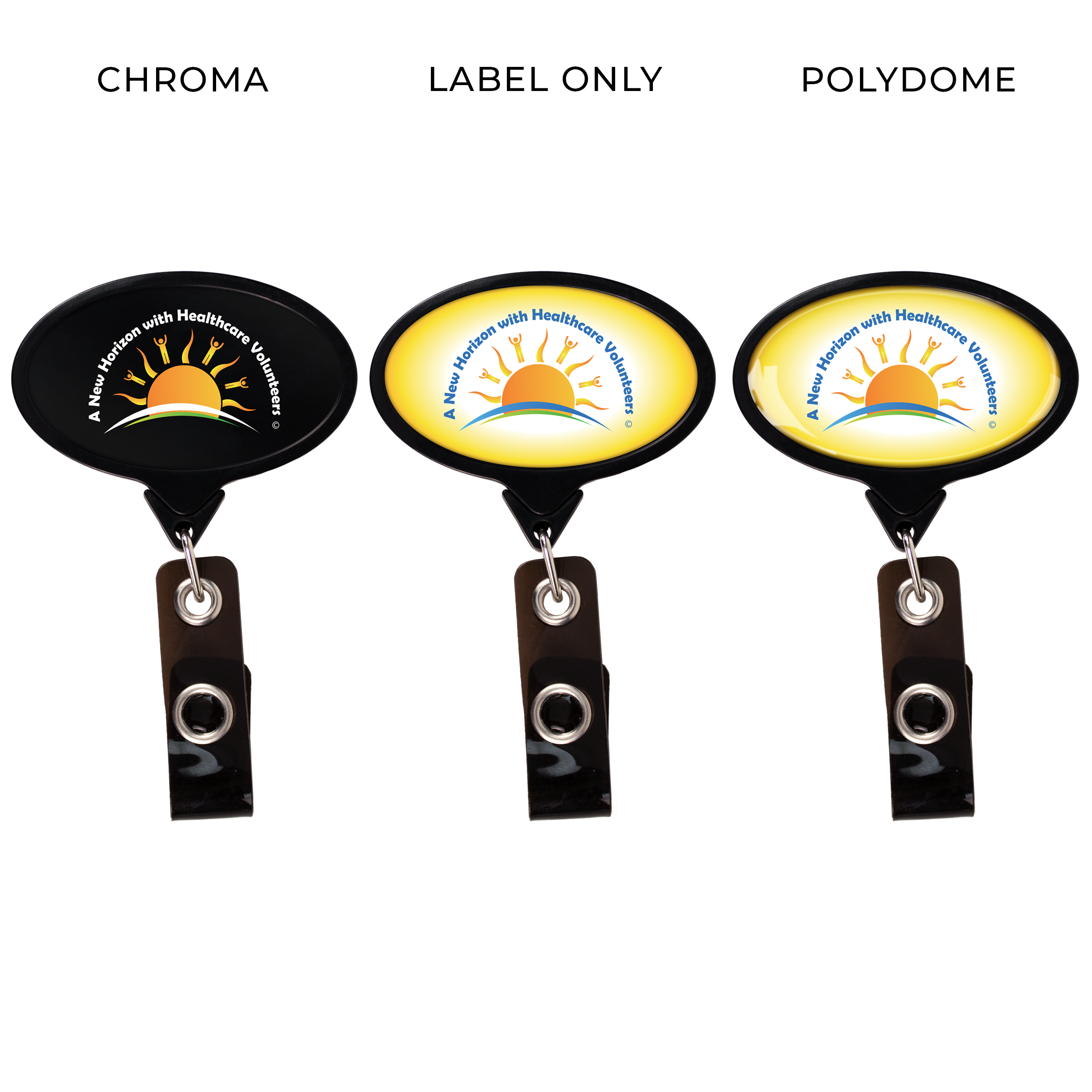 BH66 | JUMBO Oval Badge Reel