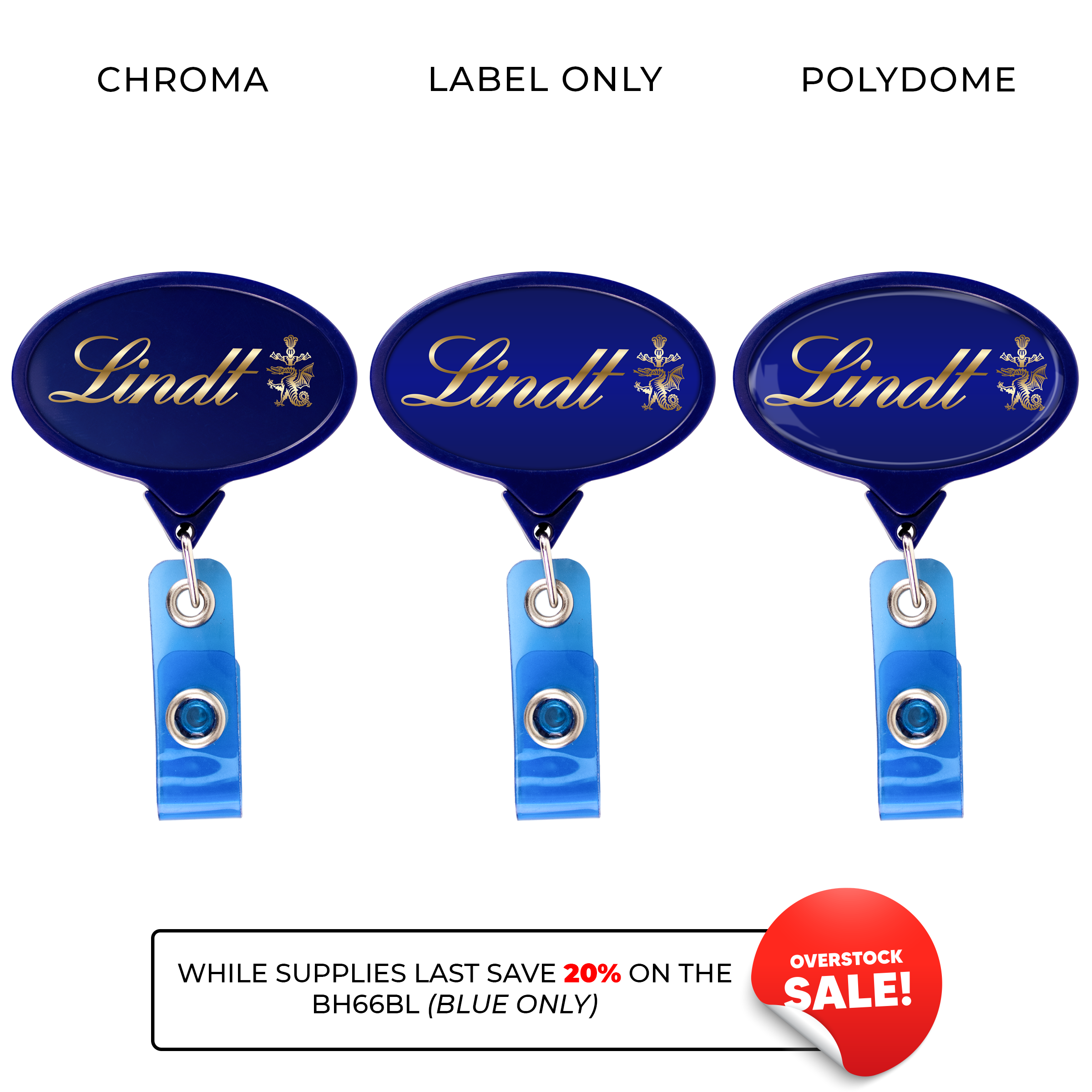 BH66 | JUMBO Oval Badge Reel