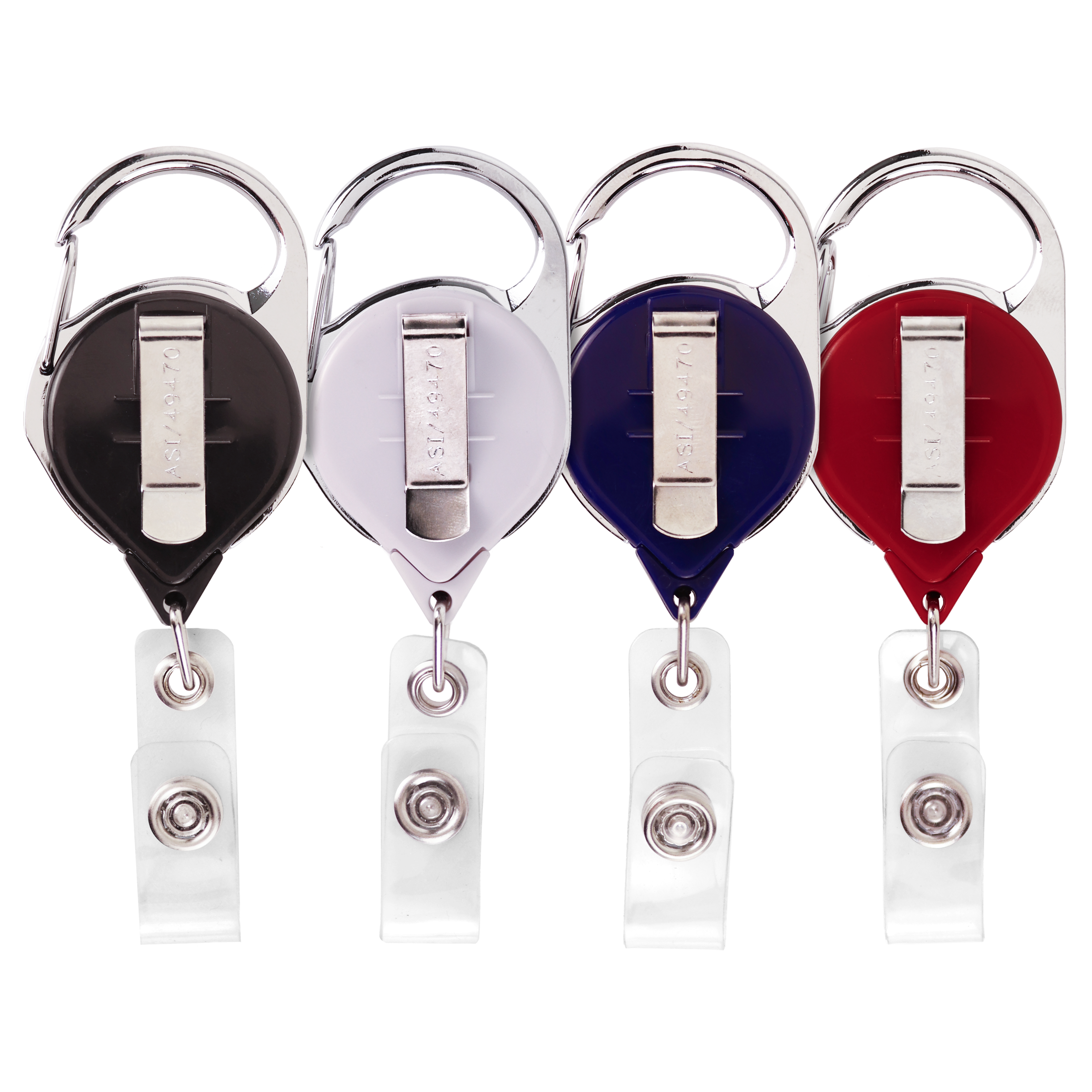 BH68 | Belt Clip Carabiner Badge Reel