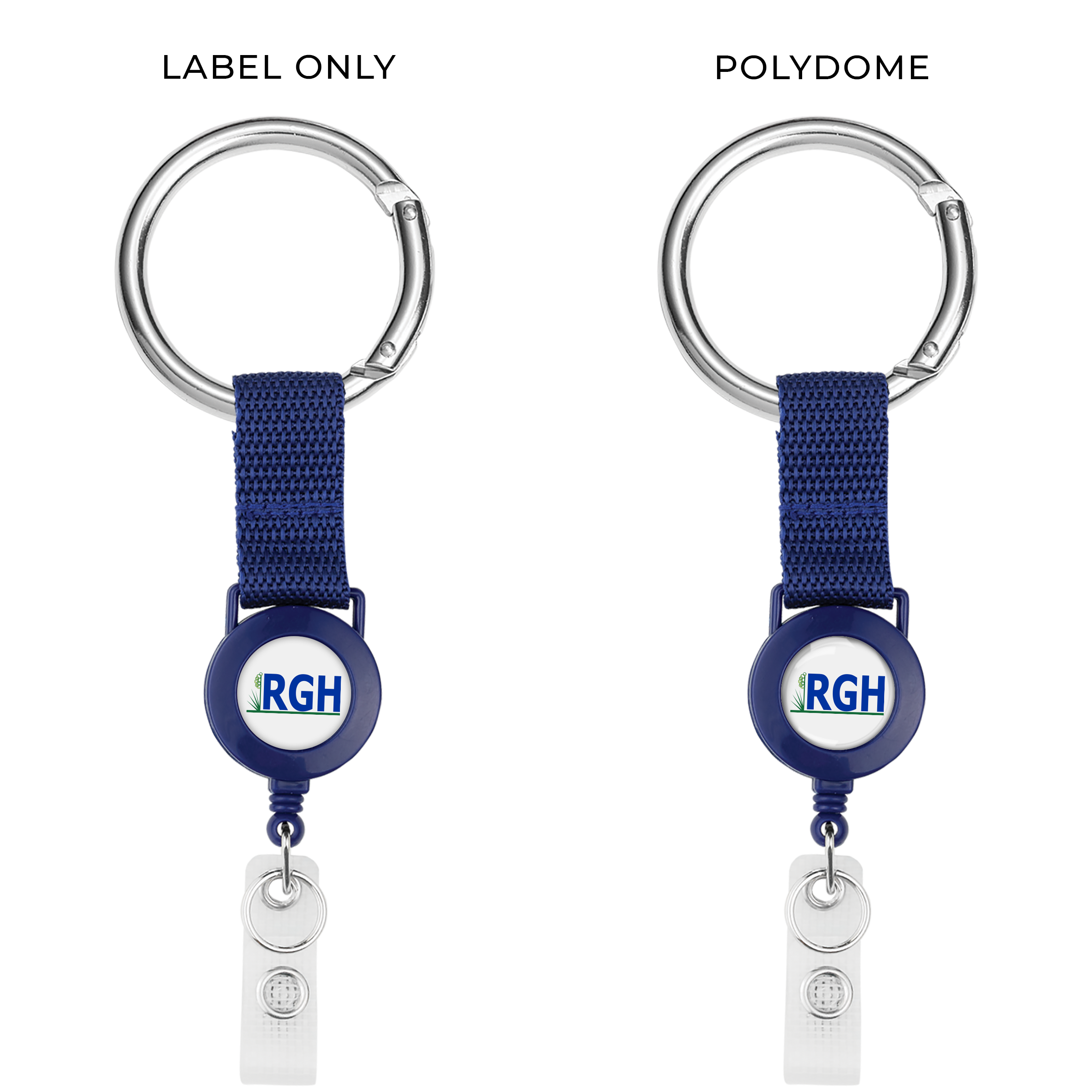 BH699 | Round Carabiner Strap 2 Reel