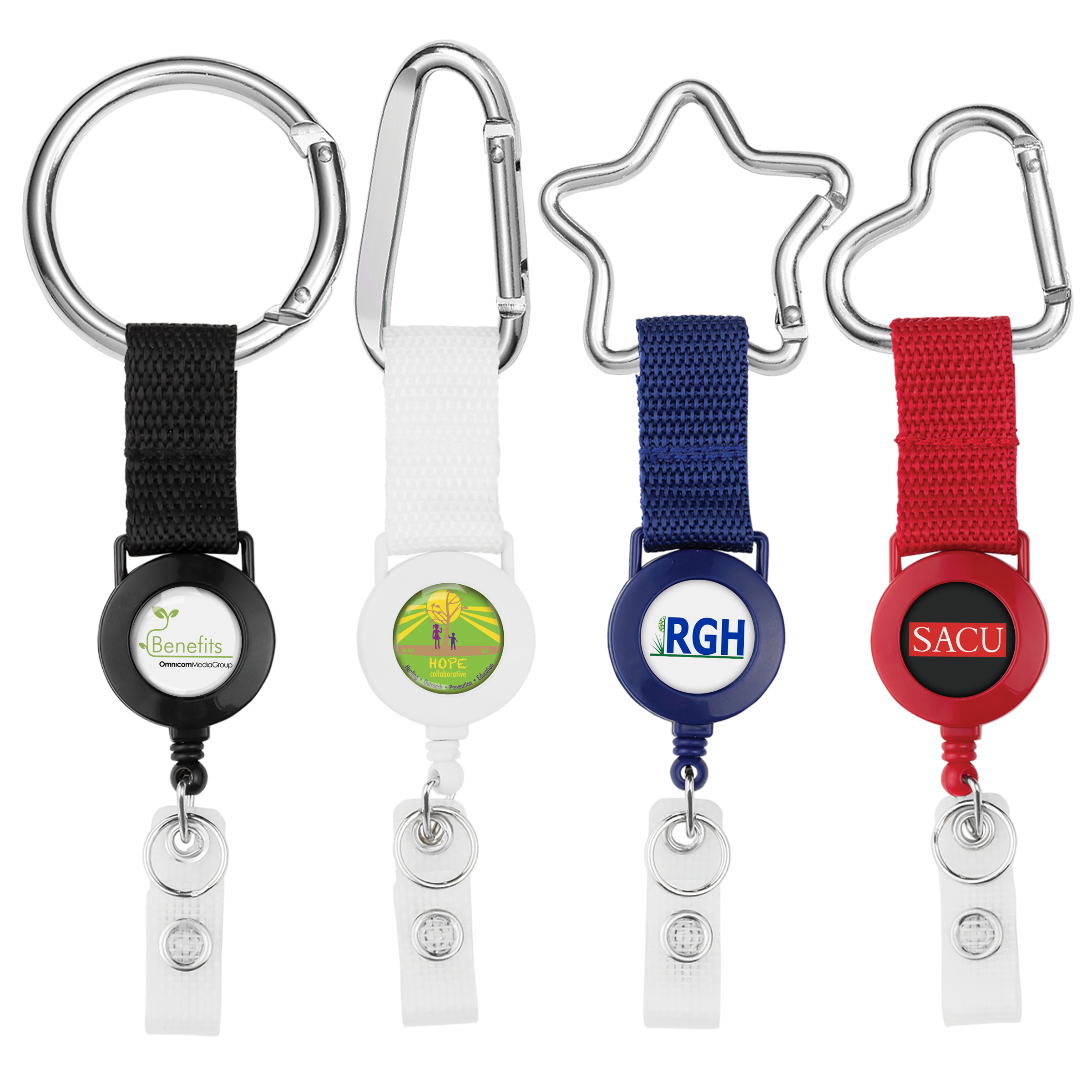 BH699 | Round Carabiner Strap 2 Reel