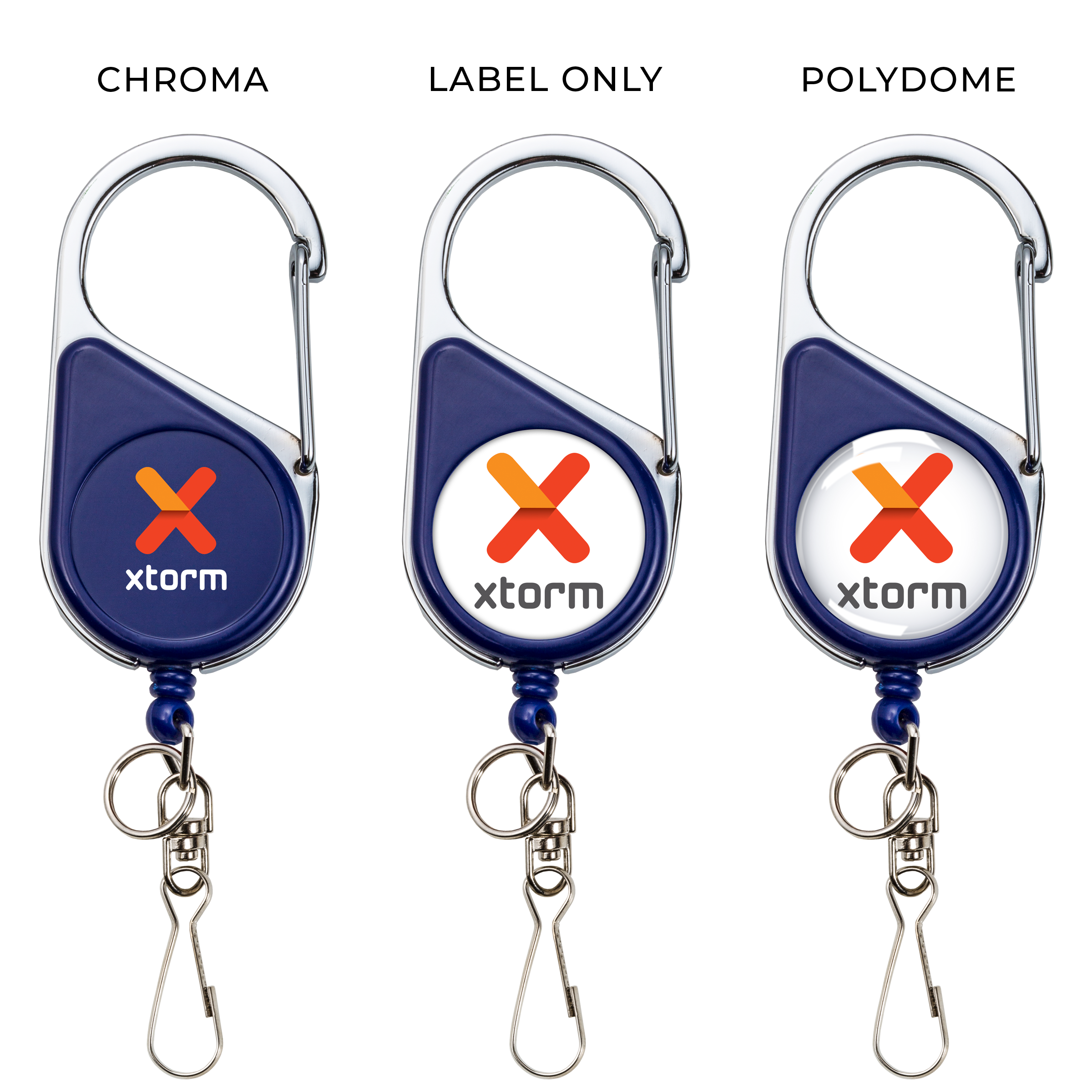 BH69 | Heavy-Duty Carabiner Badge Reel