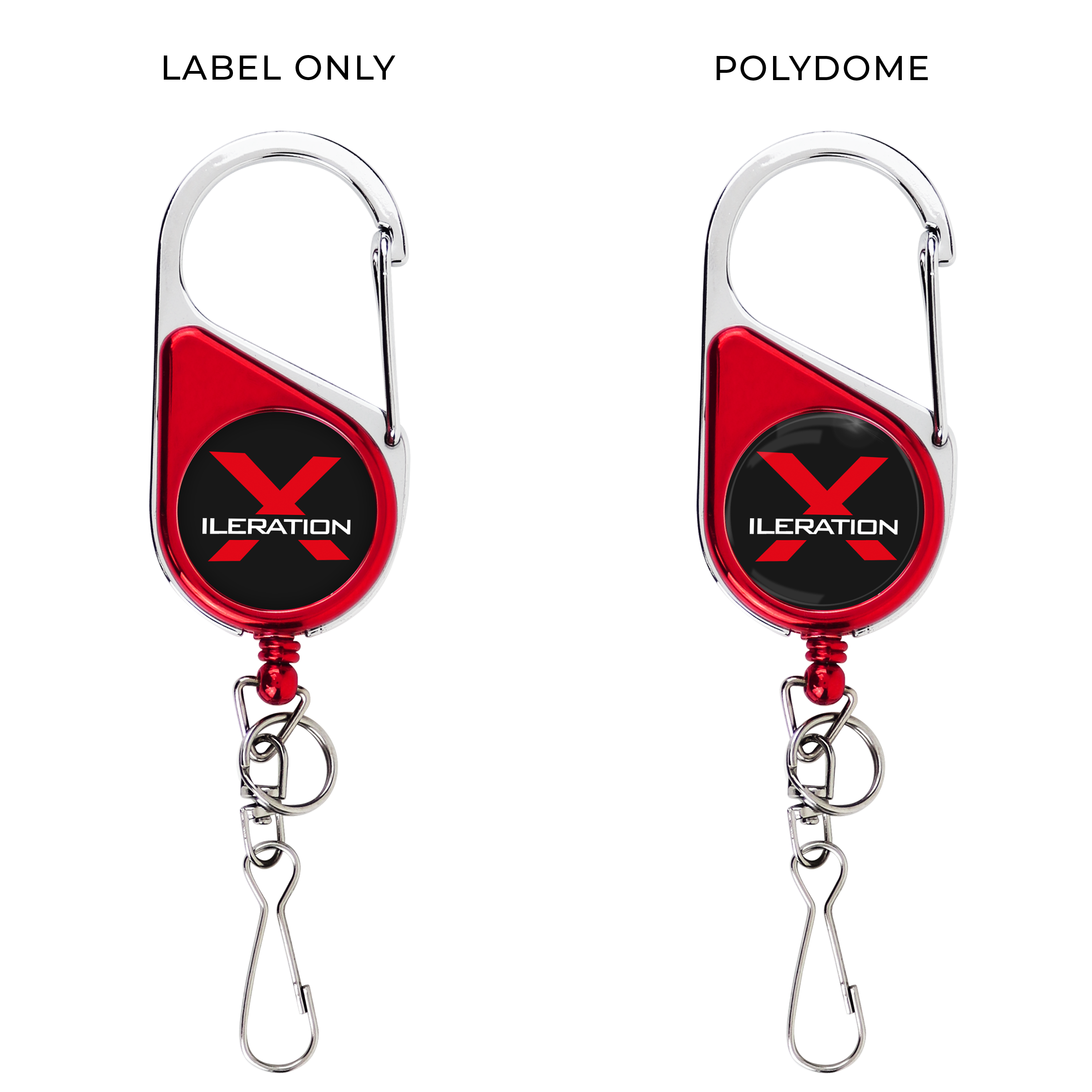 OVERSTOCK:: BH69CHRD | Heavy-Duty Carabiner Badge Reel