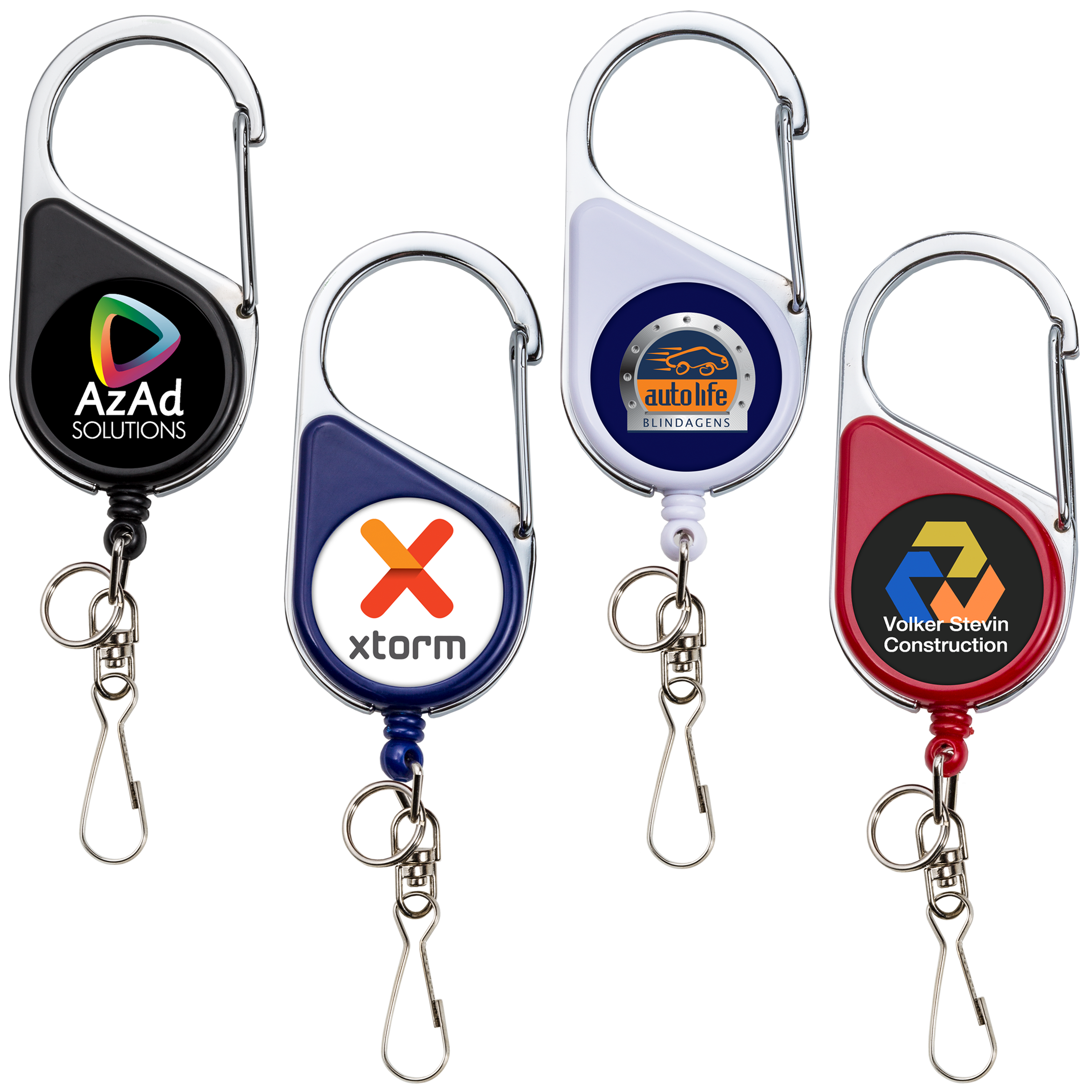 BH69 | Heavy-Duty Carabiner Badge Reel