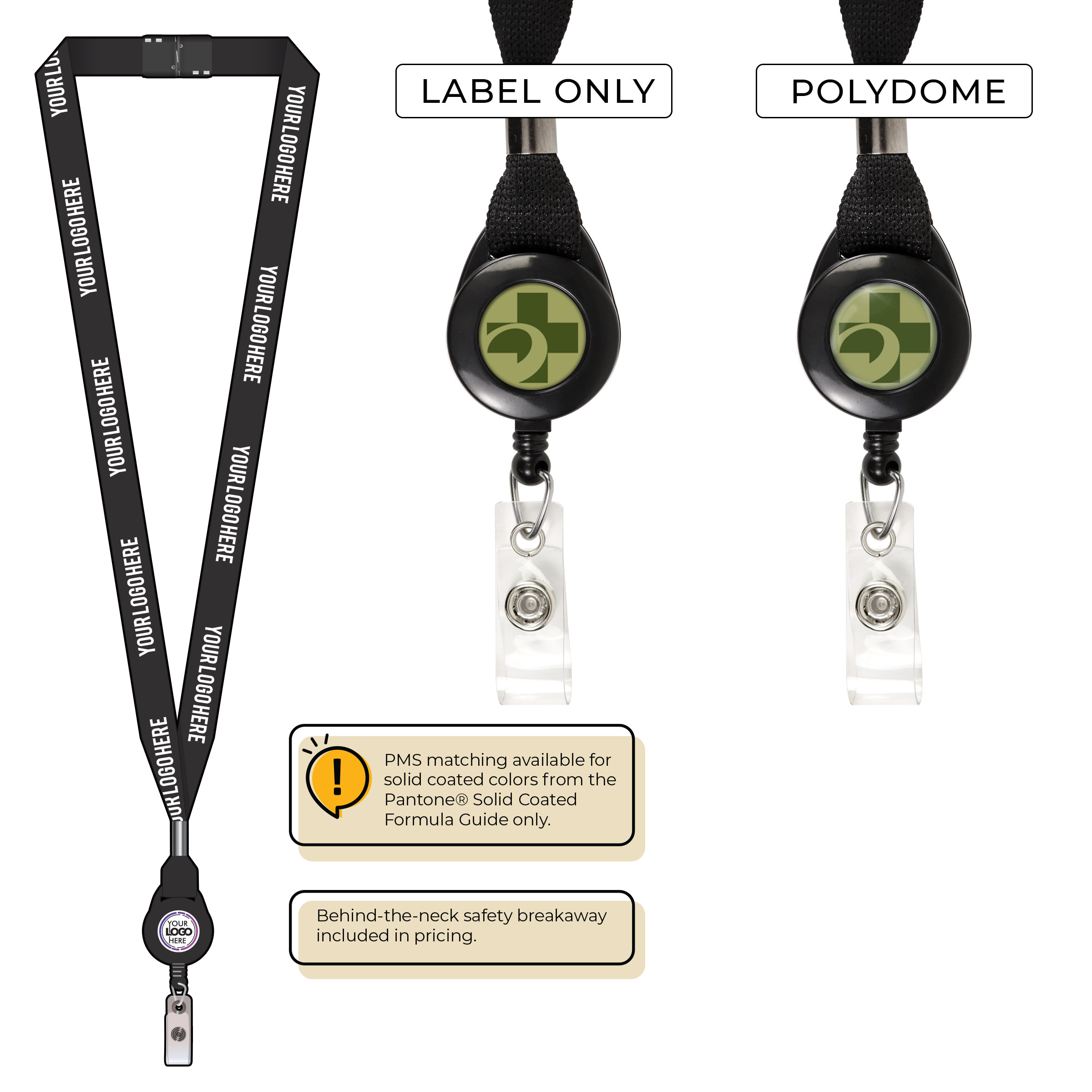 BH700 | Lanyard Badge Reel
