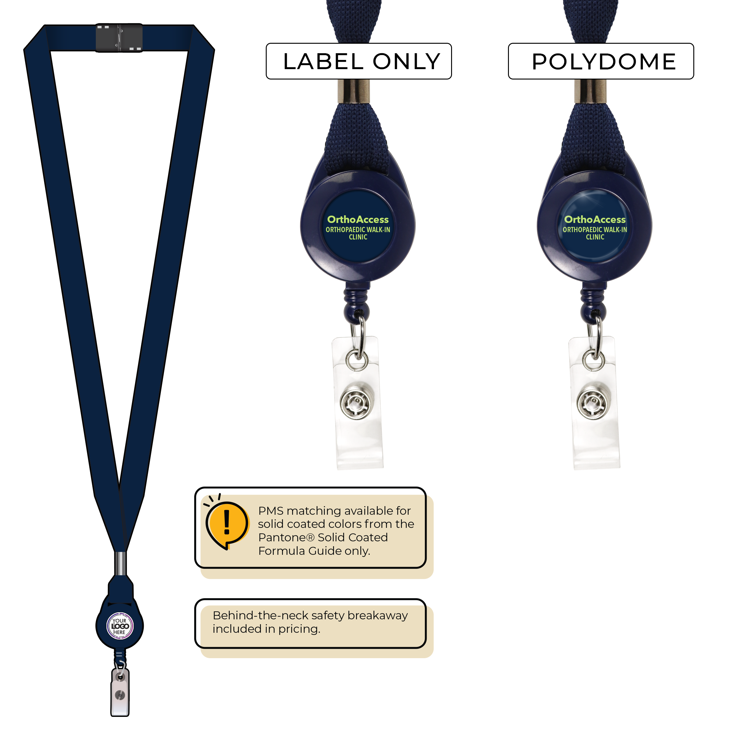 BH700 | Lanyard Badge Reel
