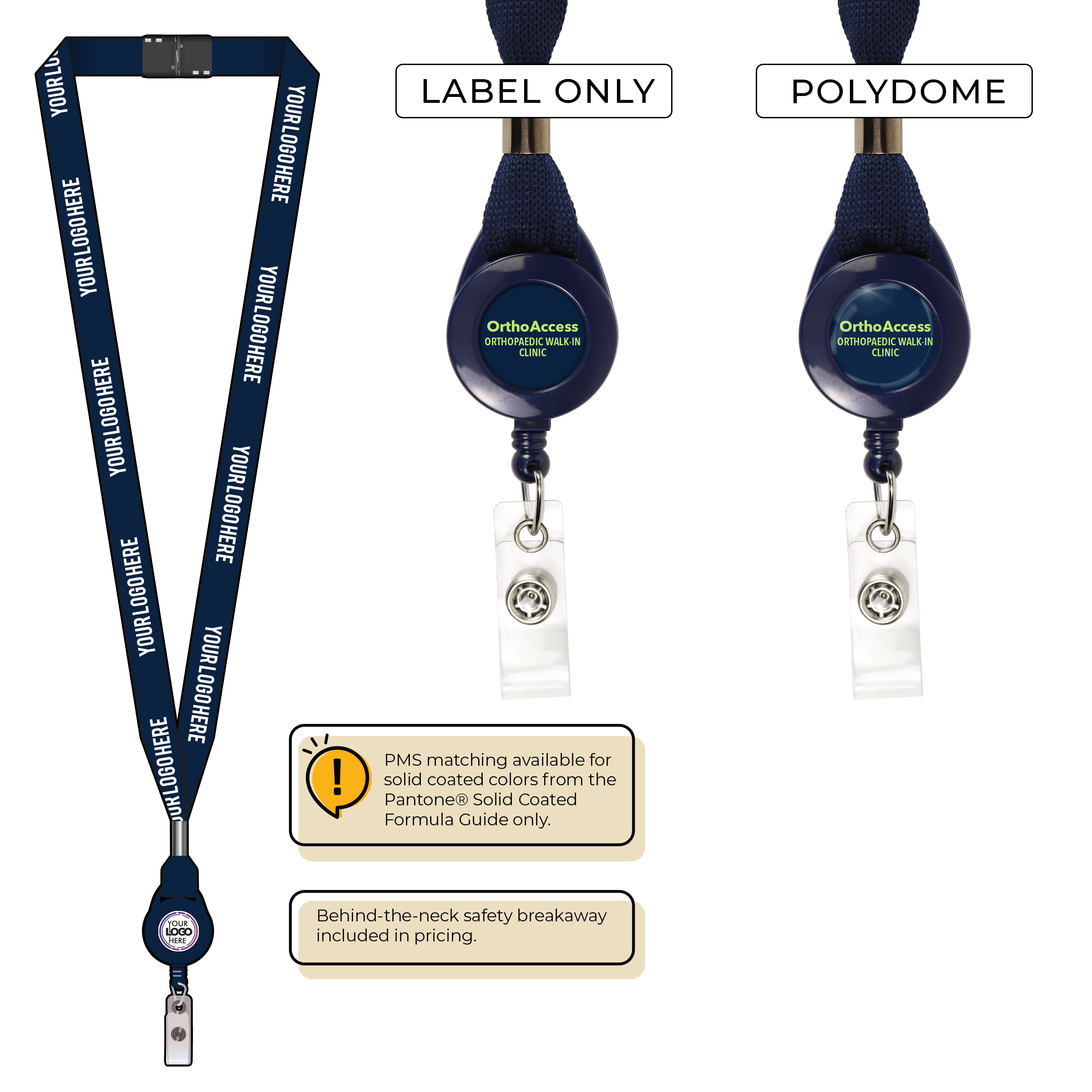 BH700 | Lanyard Badge Reel