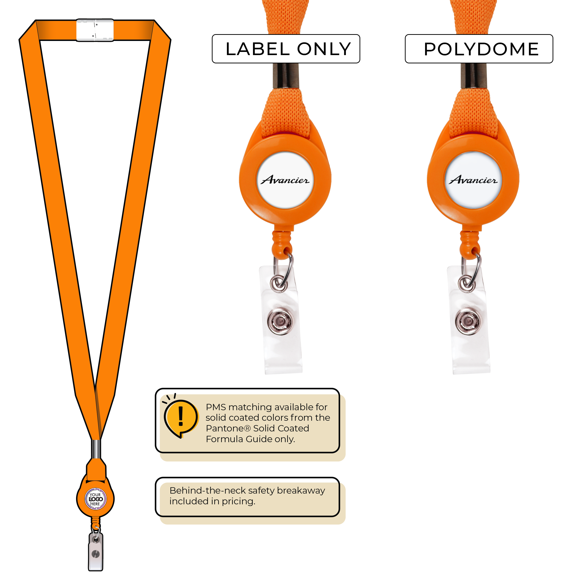 BH700 | Lanyard Badge Reel