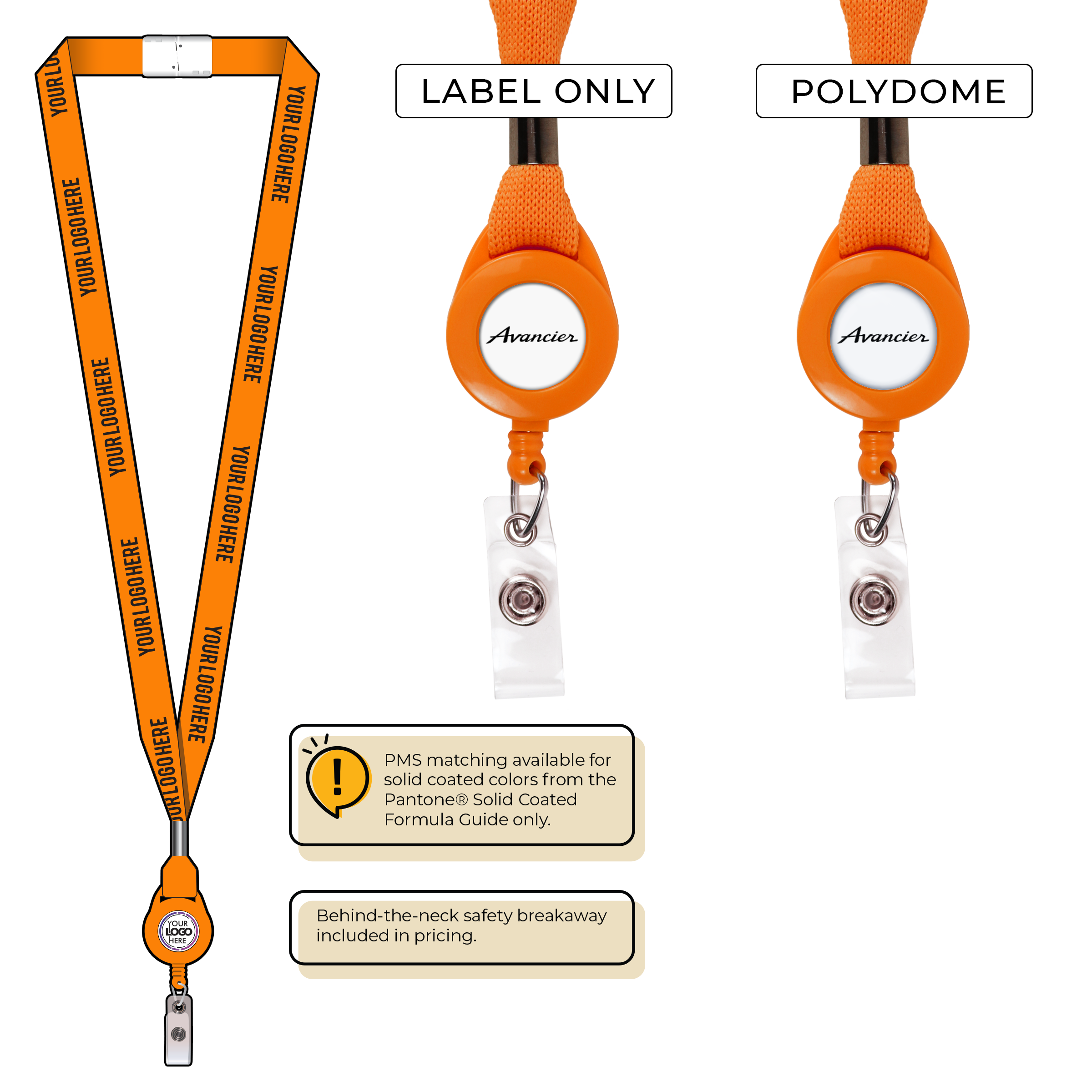 BH700 | Lanyard Badge Reel