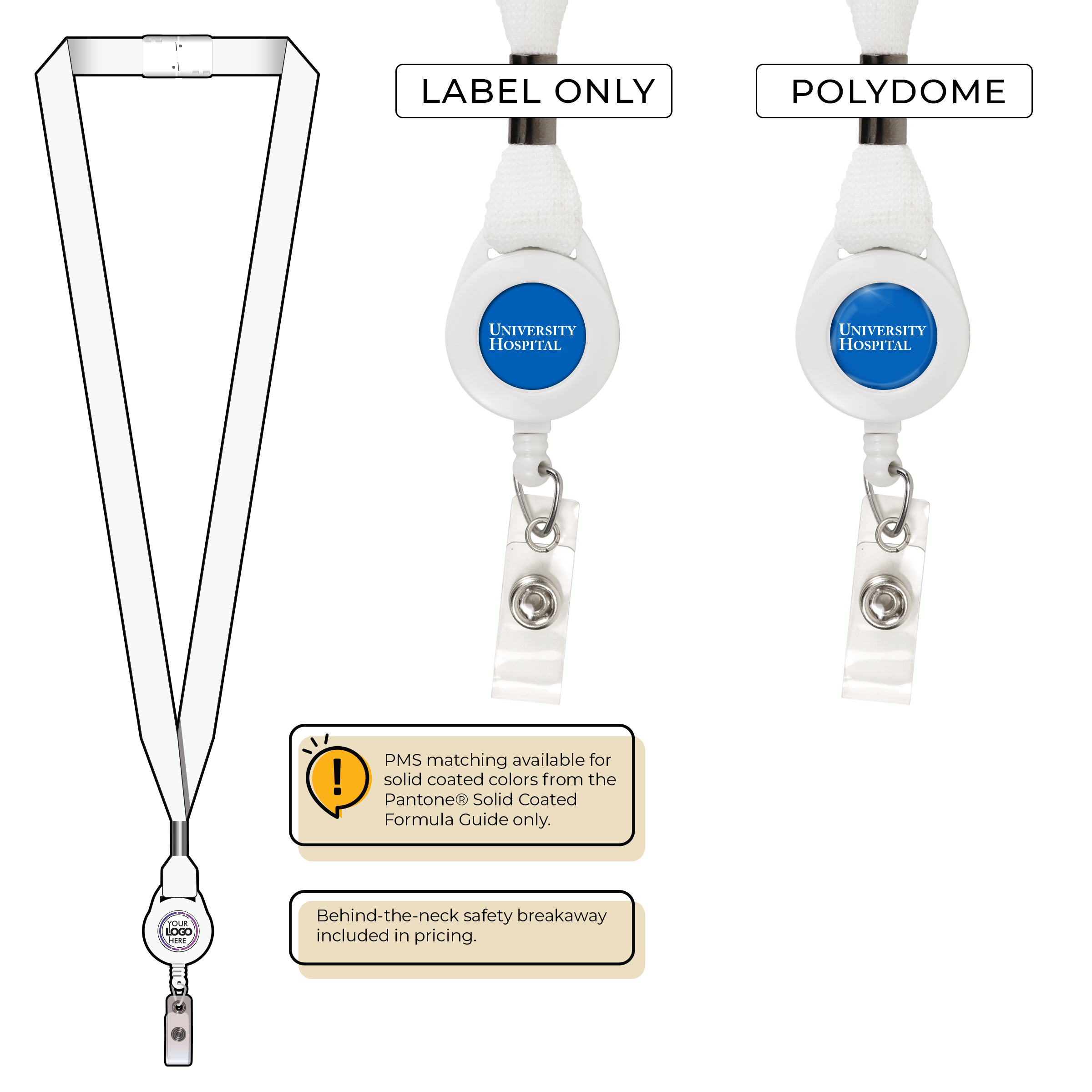 BH700 | Lanyard Badge Reel