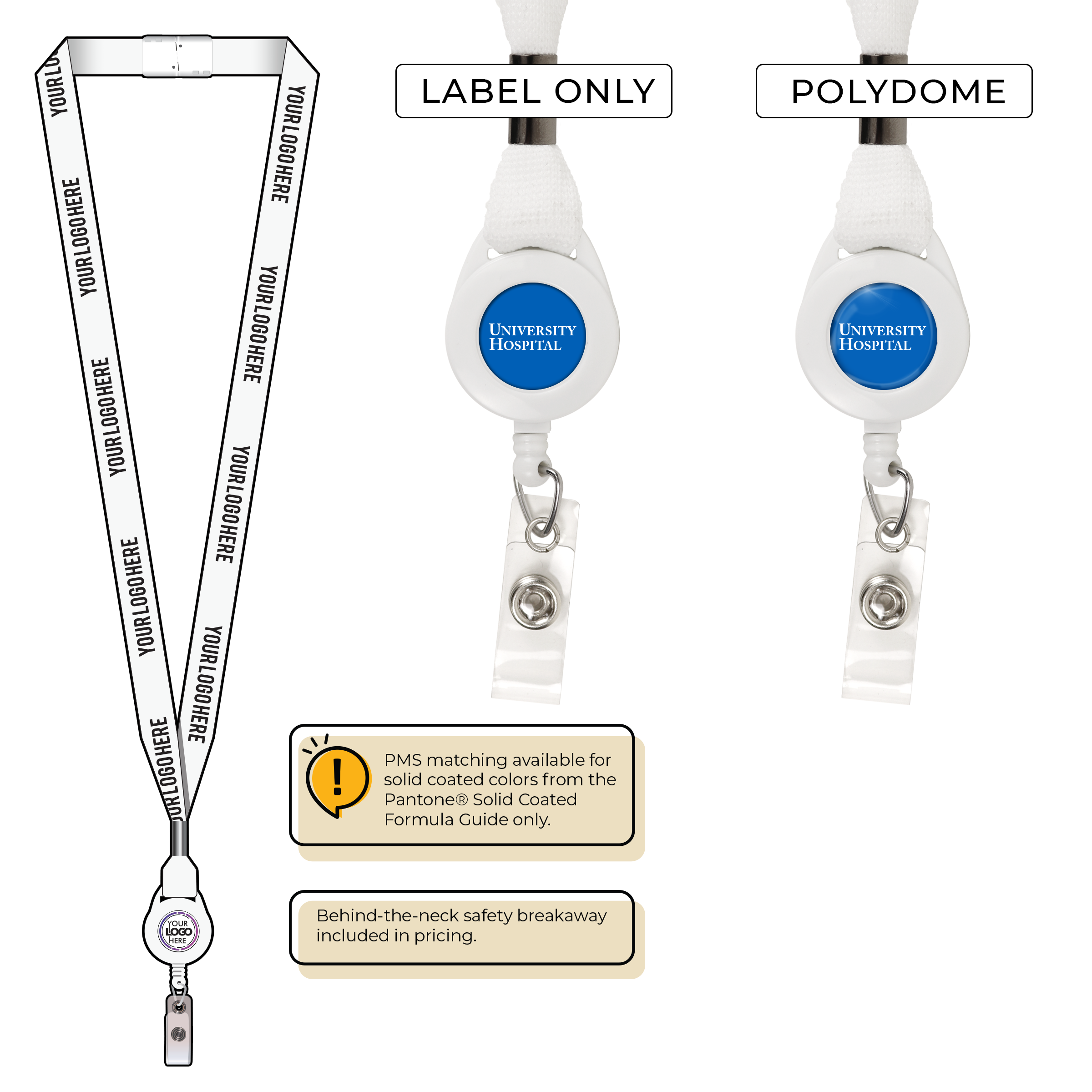 BH700 | Lanyard Badge Reel