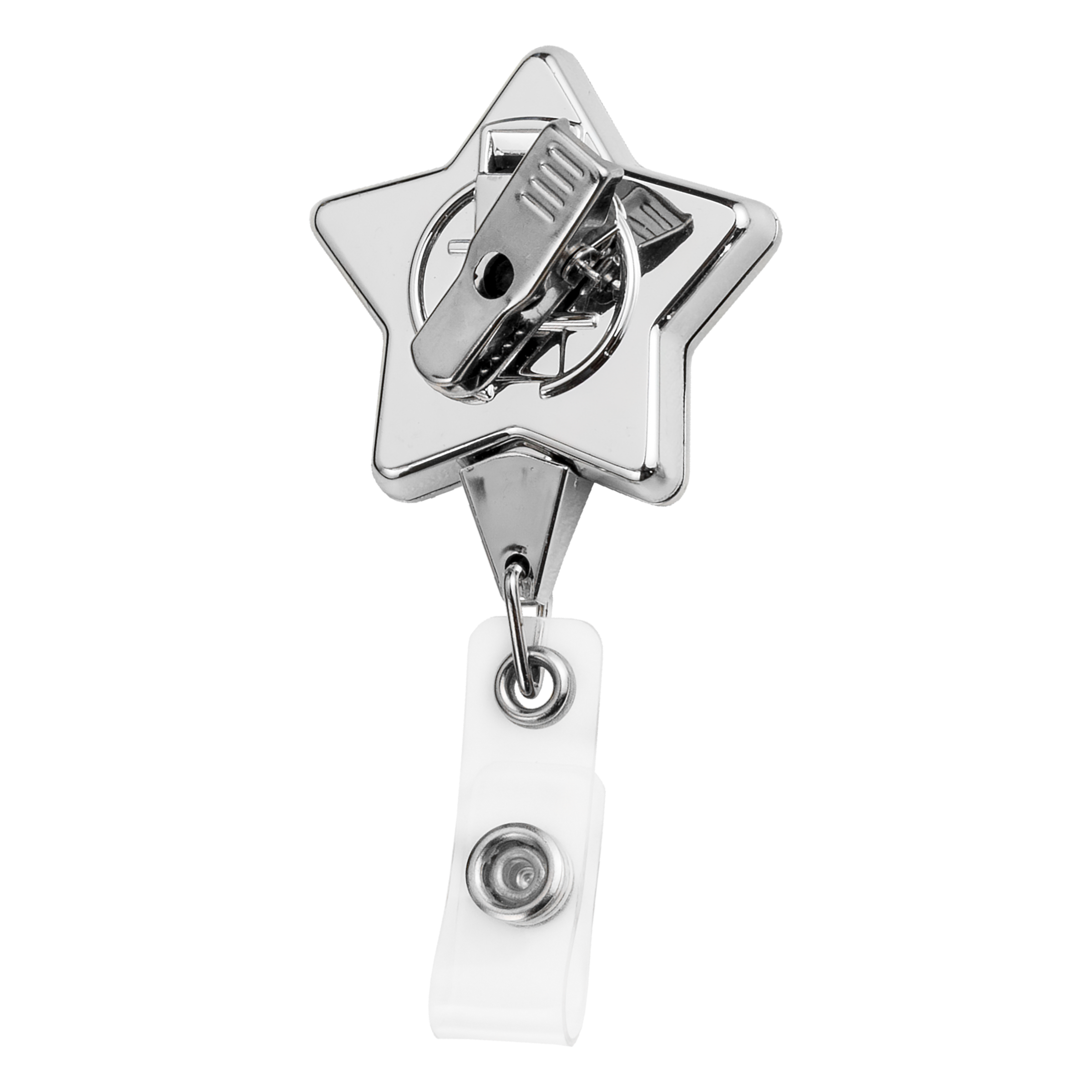 BH747 | Chrome Star Badge Reel
