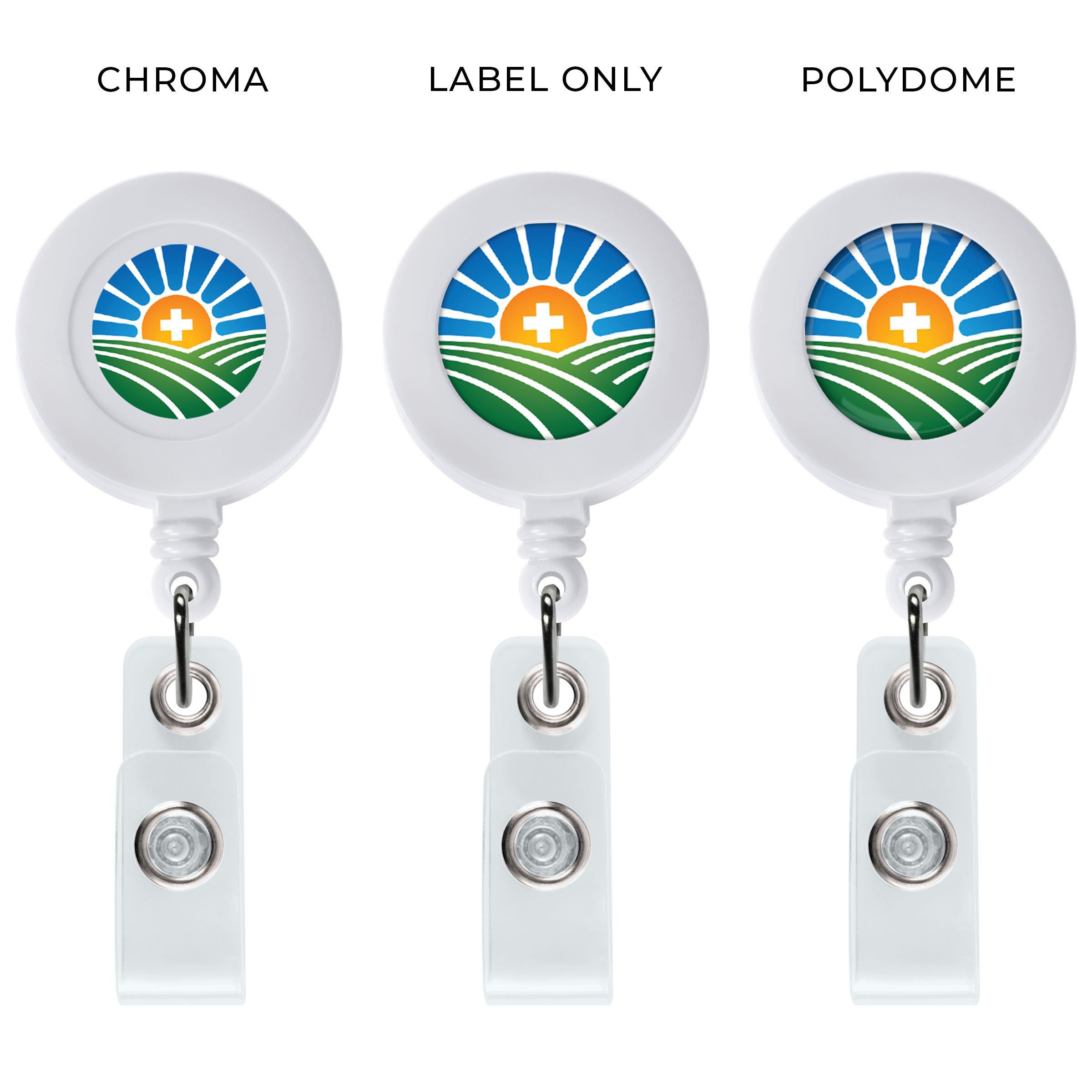 BH7 | GOOD Round Badge Reel