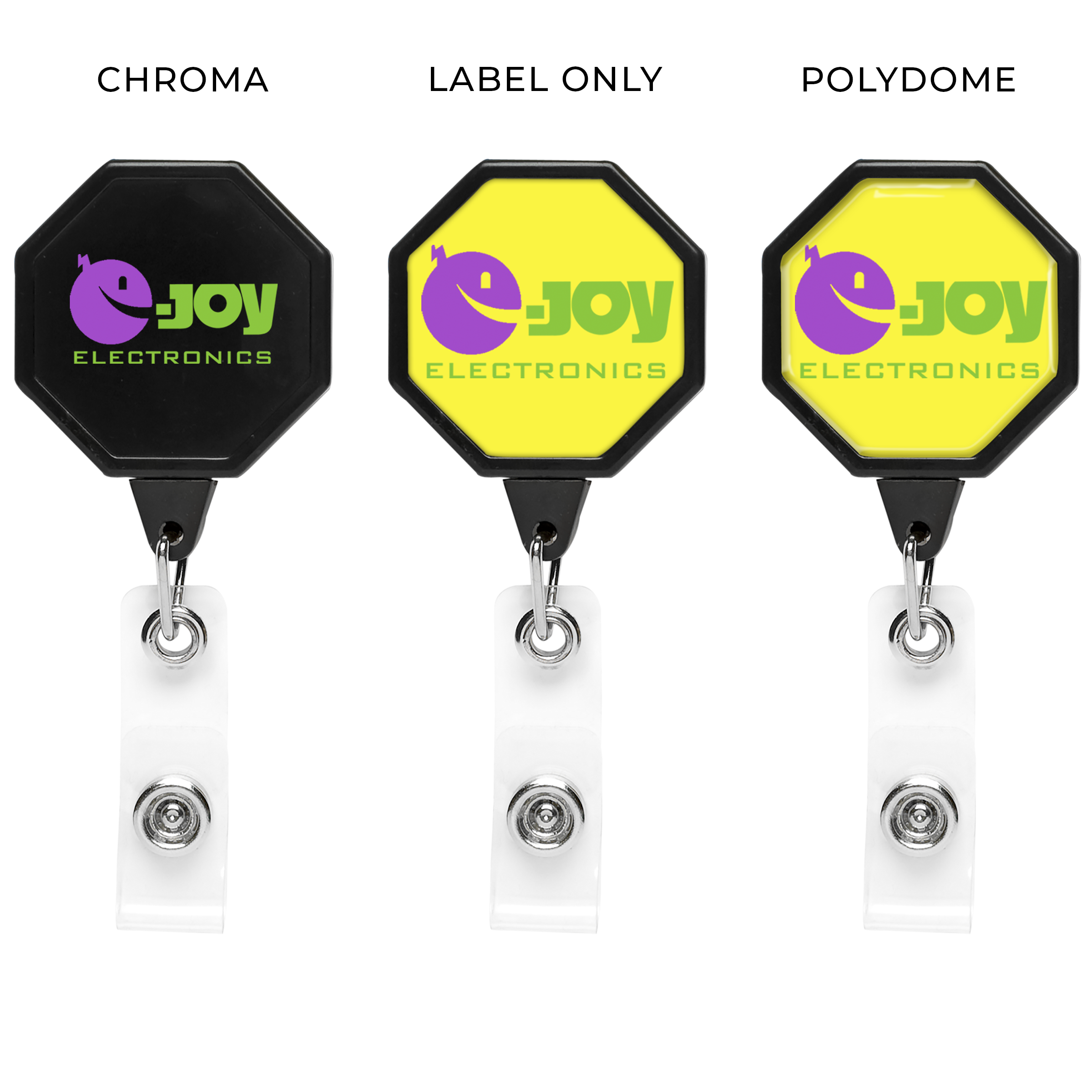 BH848 | JUMBO Octagon Badge Reel