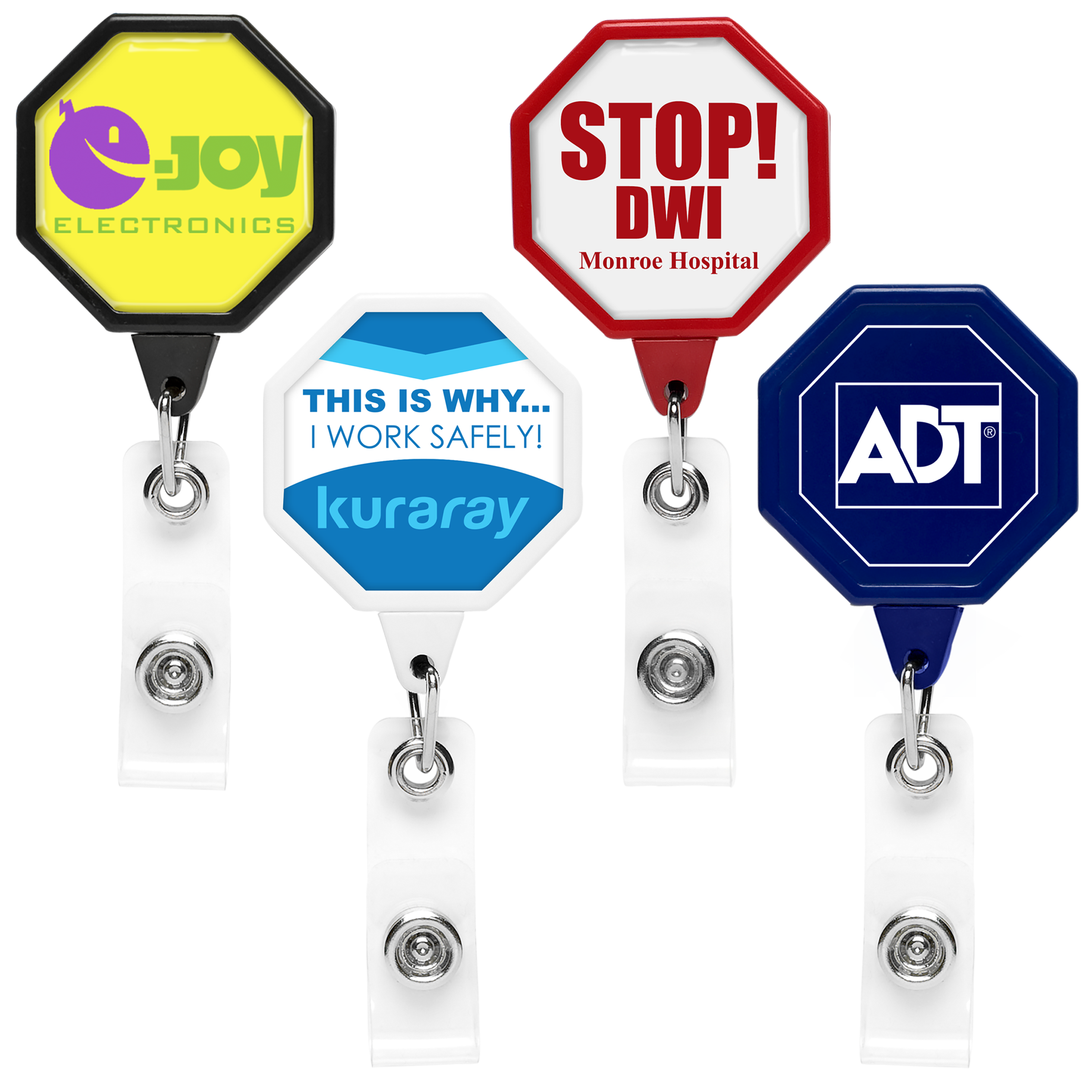 BH848 | JUMBO Octagon Badge Reel