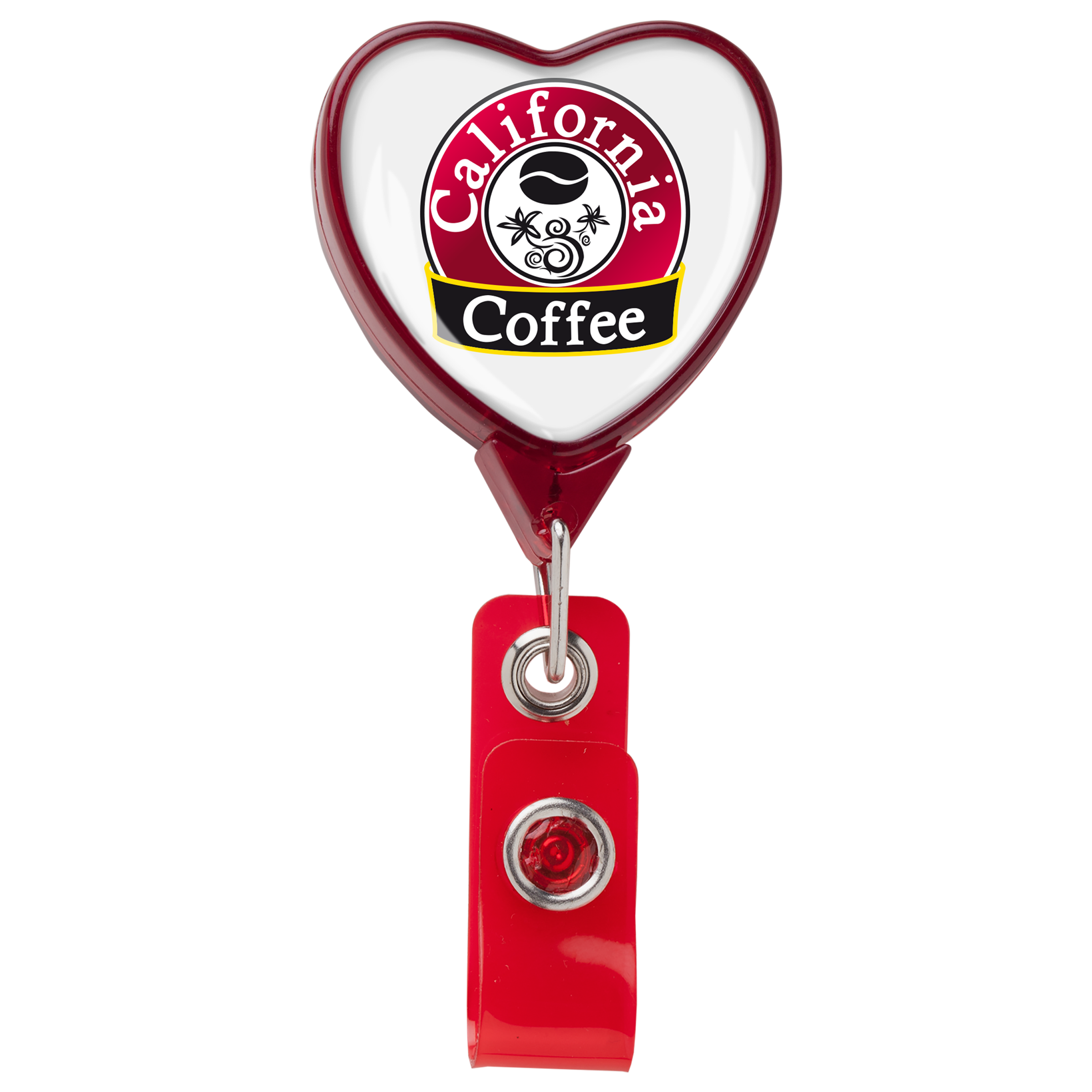 BH85 | JUMBO Heart Badge Reel