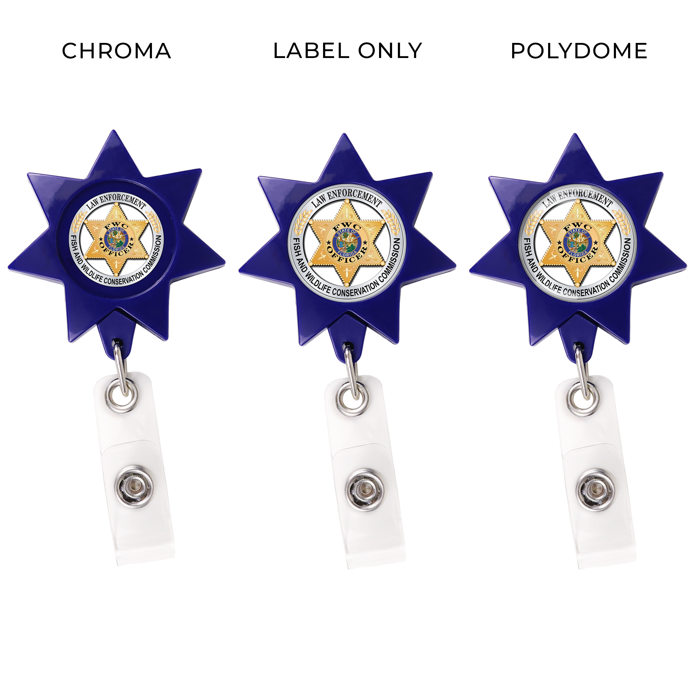 BH911 | 7-Point Star Badge Reel