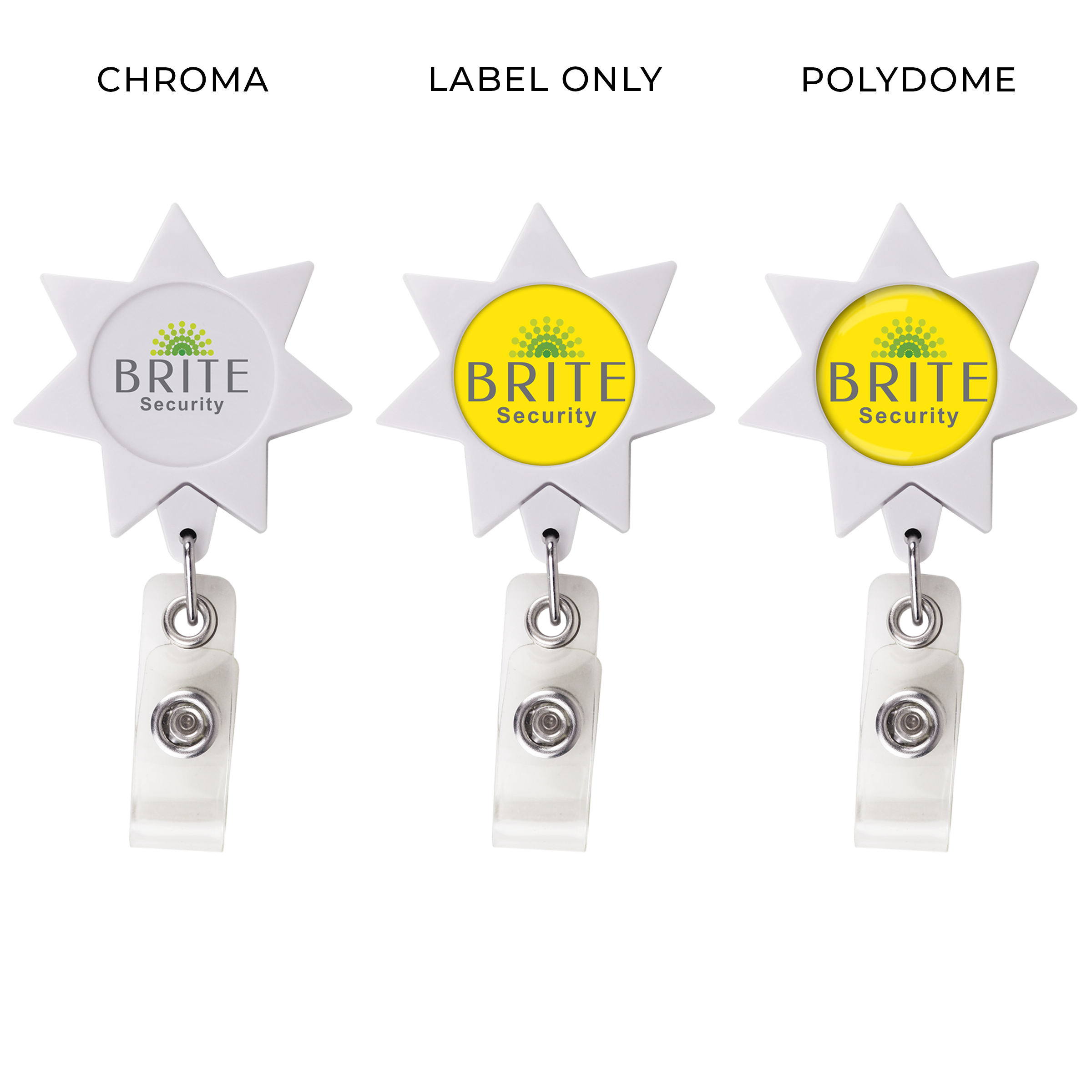 BH911 | 7-Point Star Badge Reel