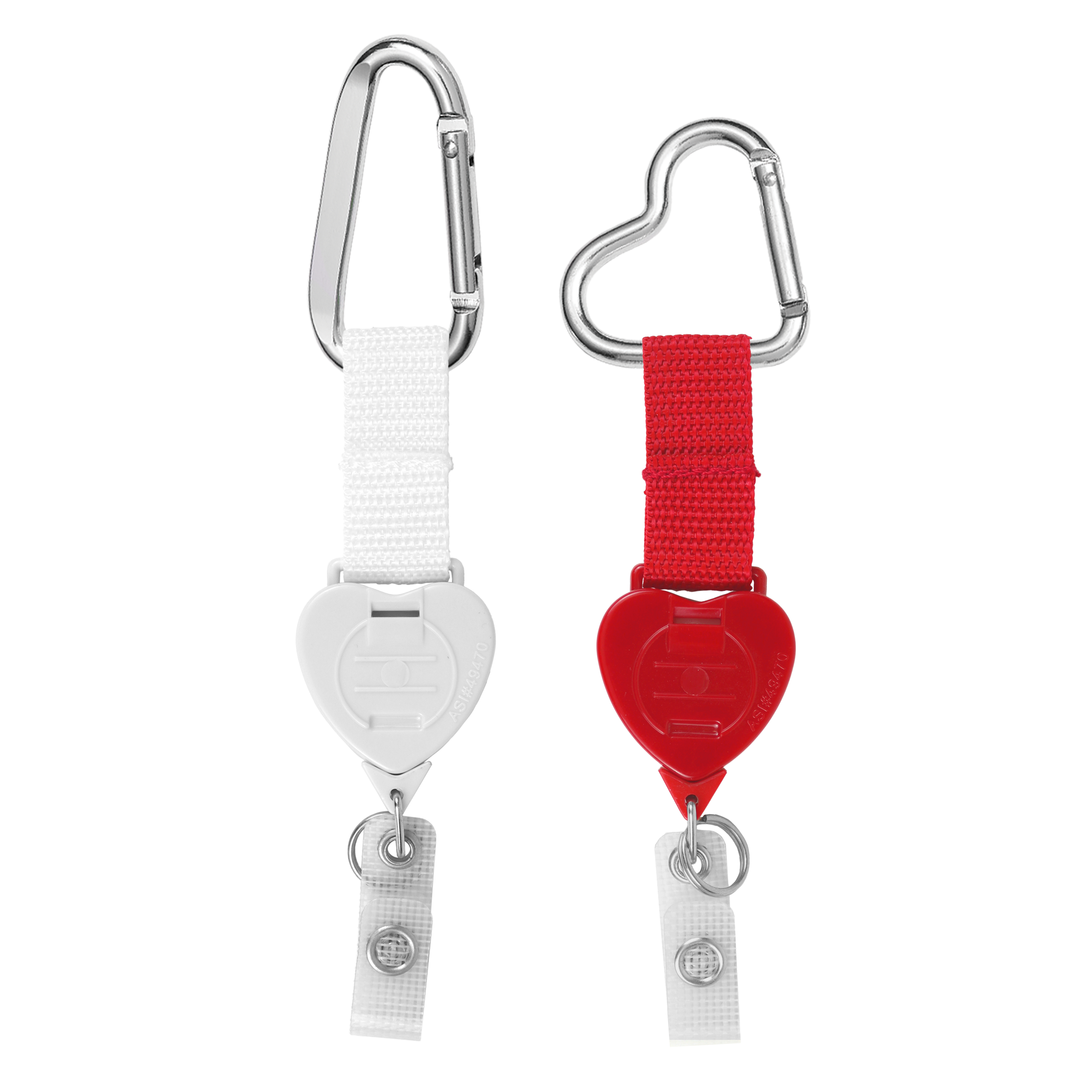 BH999 | Heart Carabiner Strap 2 Reel