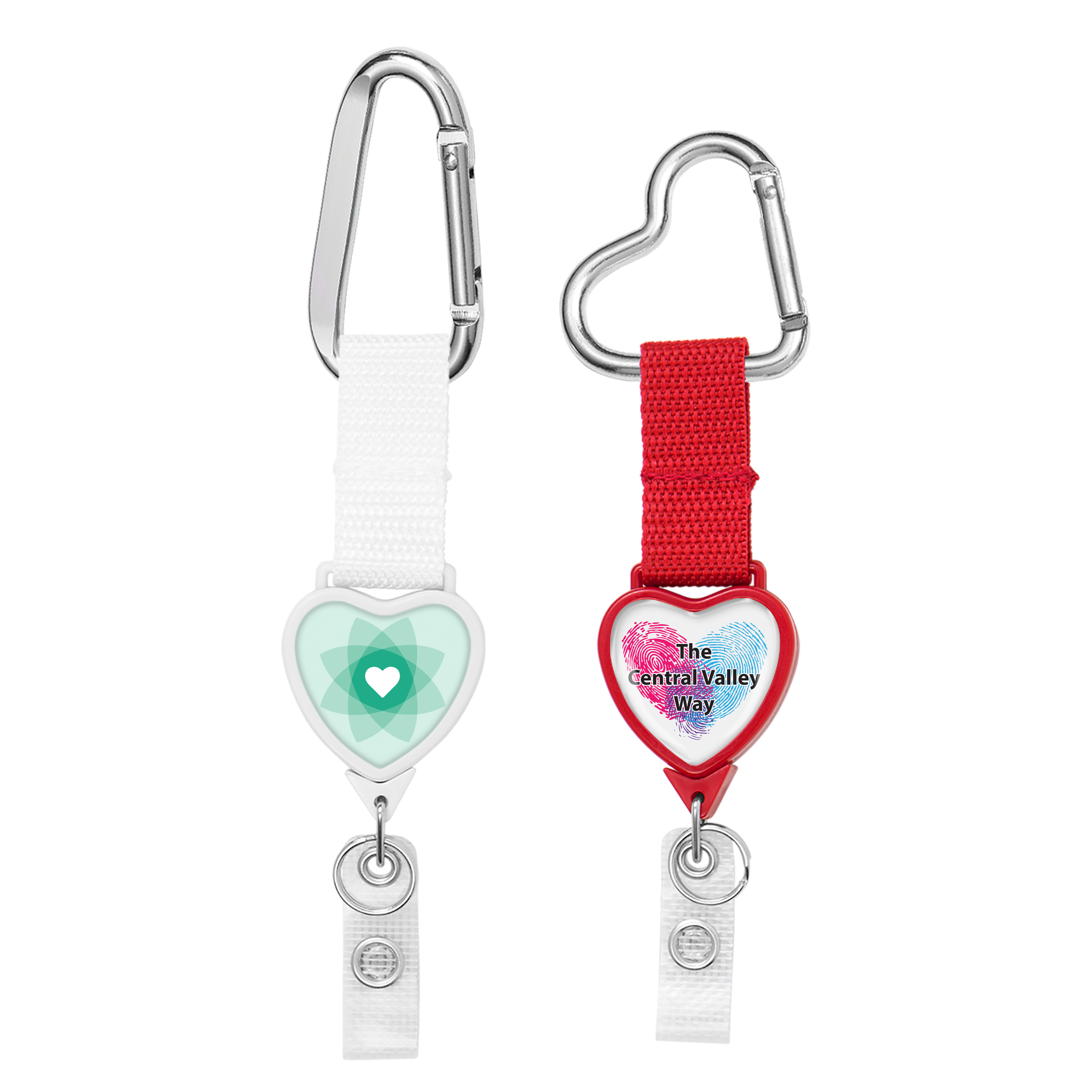 BH999 | Heart Carabiner Strap 2 Reel