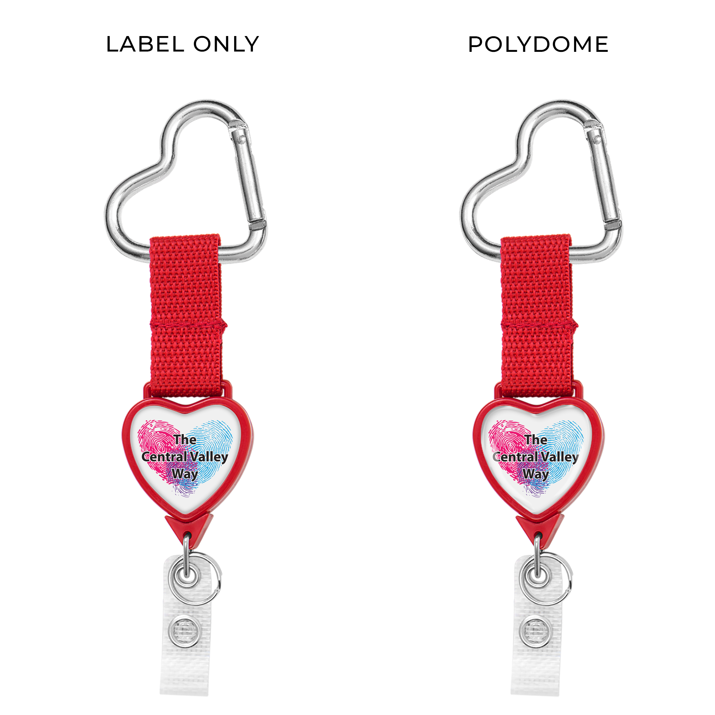 BH999 | Heart Carabiner Strap 2 Reel