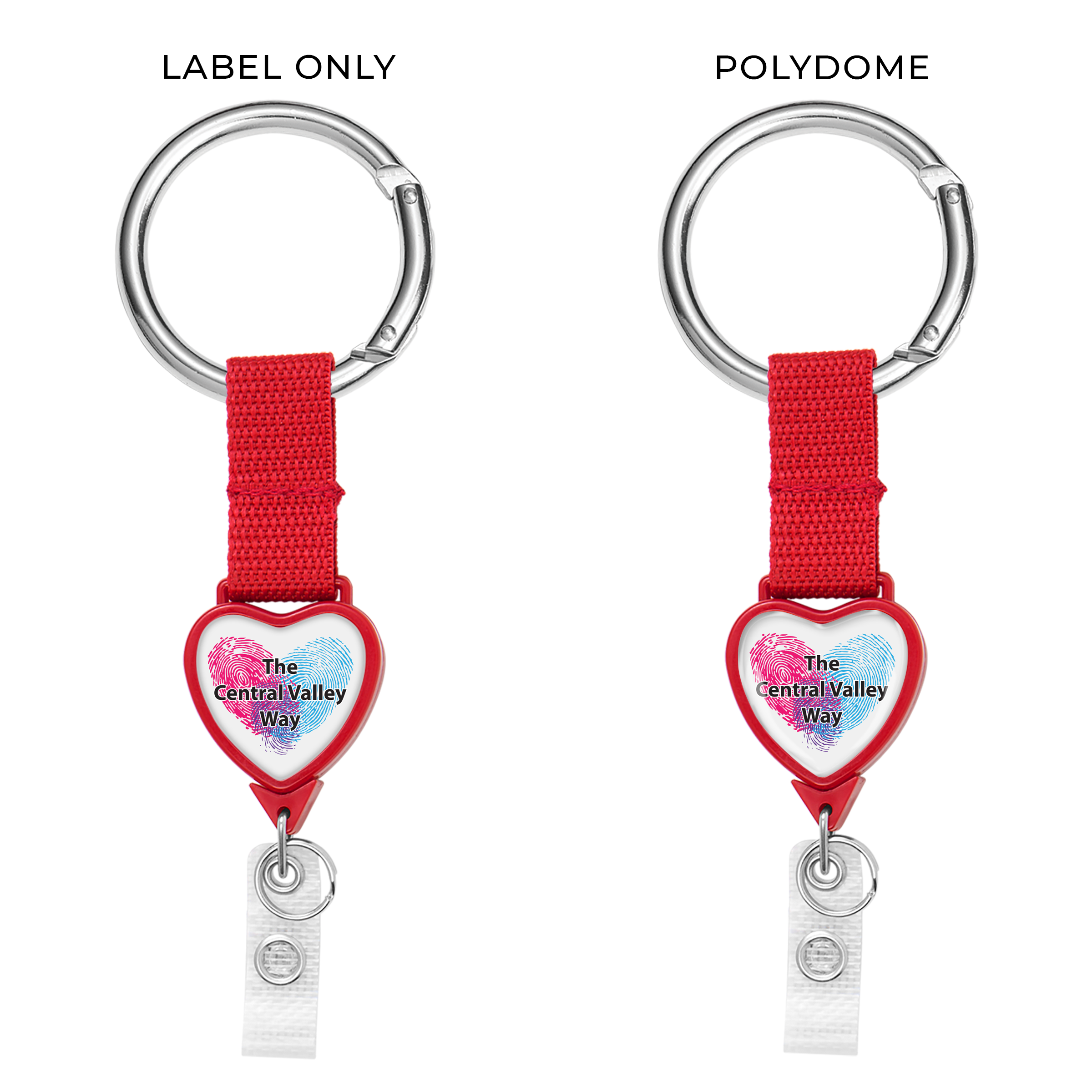 BH999 | Heart Carabiner Strap 2 Reel