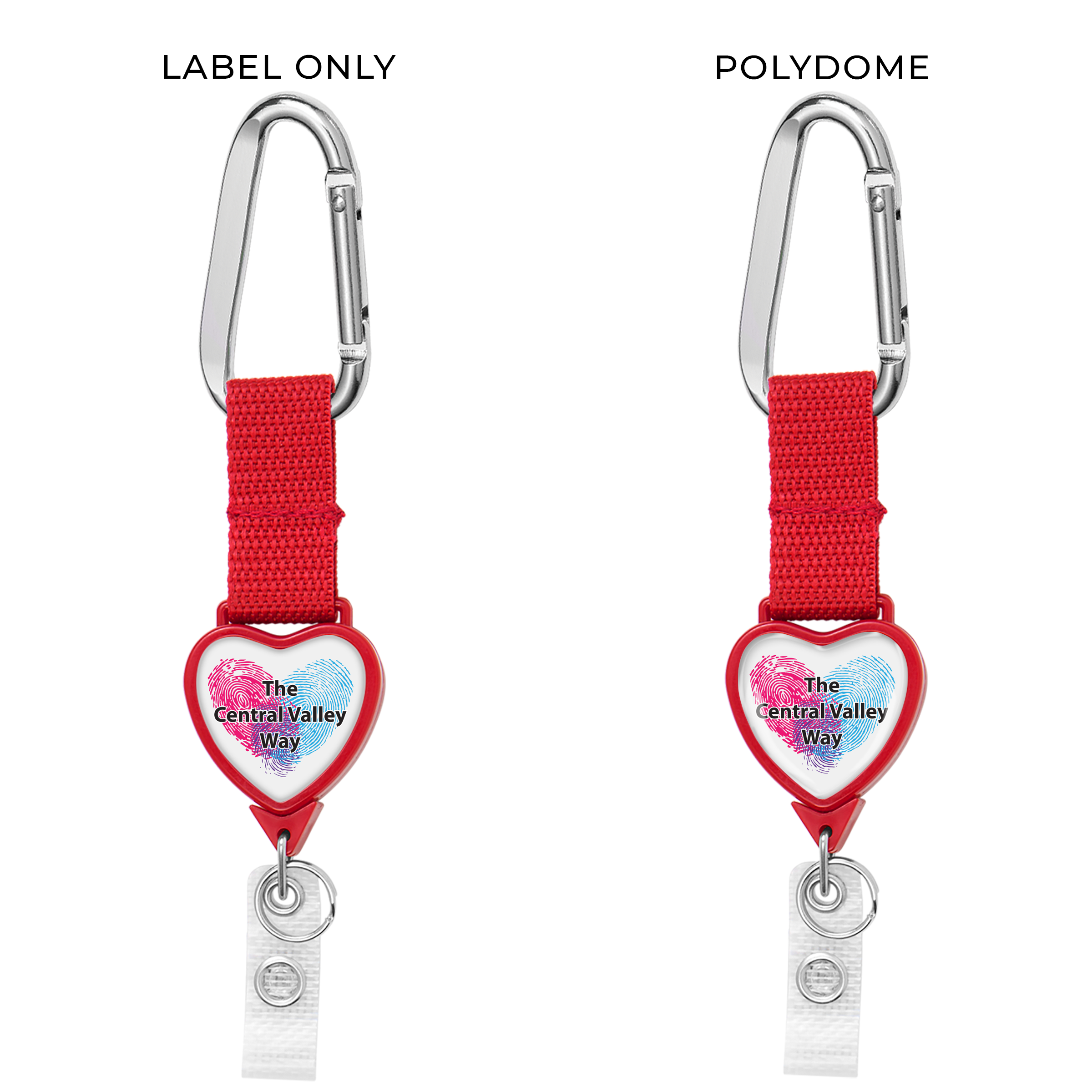 BH999 | Heart Carabiner Strap 2 Reel
