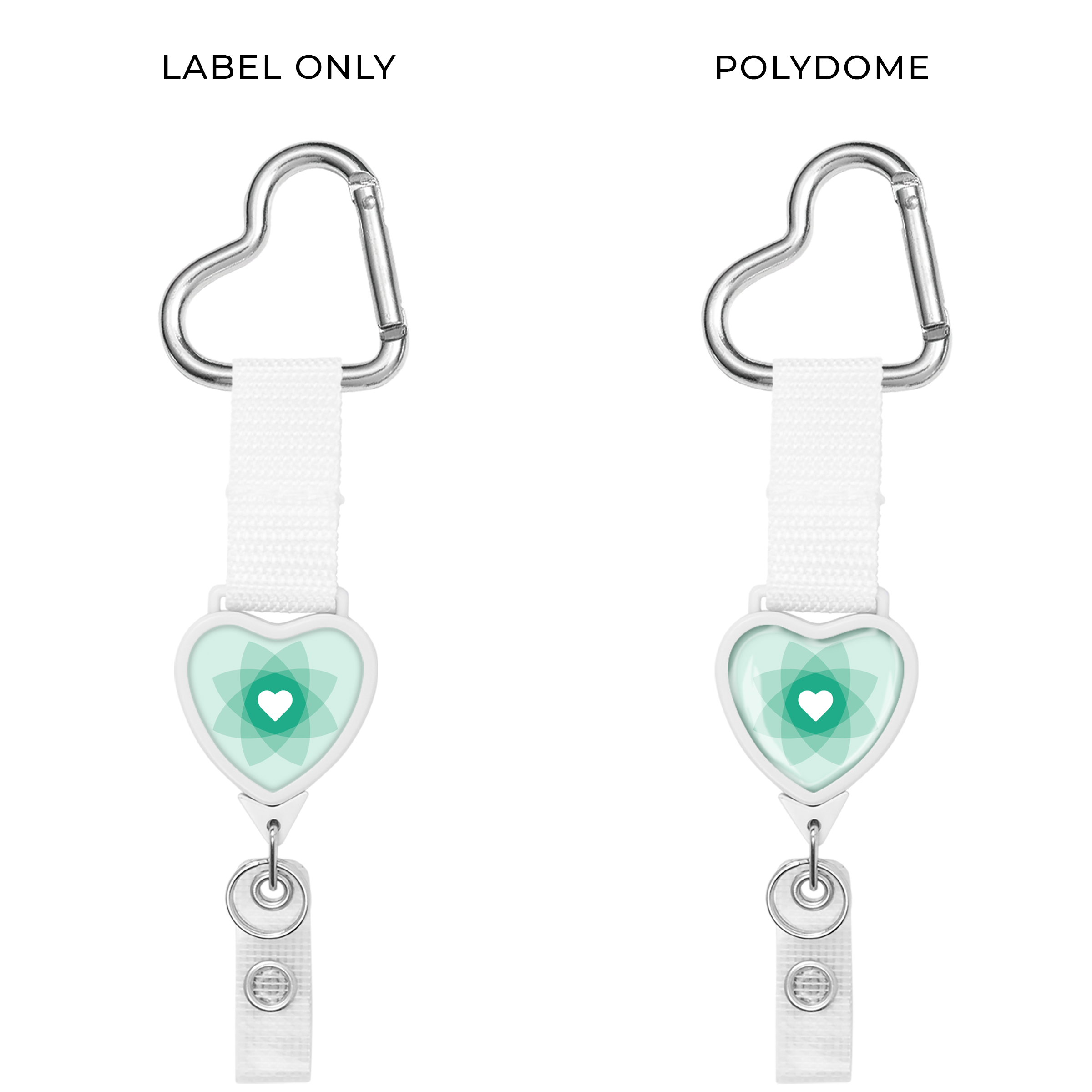 BH999 | Heart Carabiner Strap 2 Reel