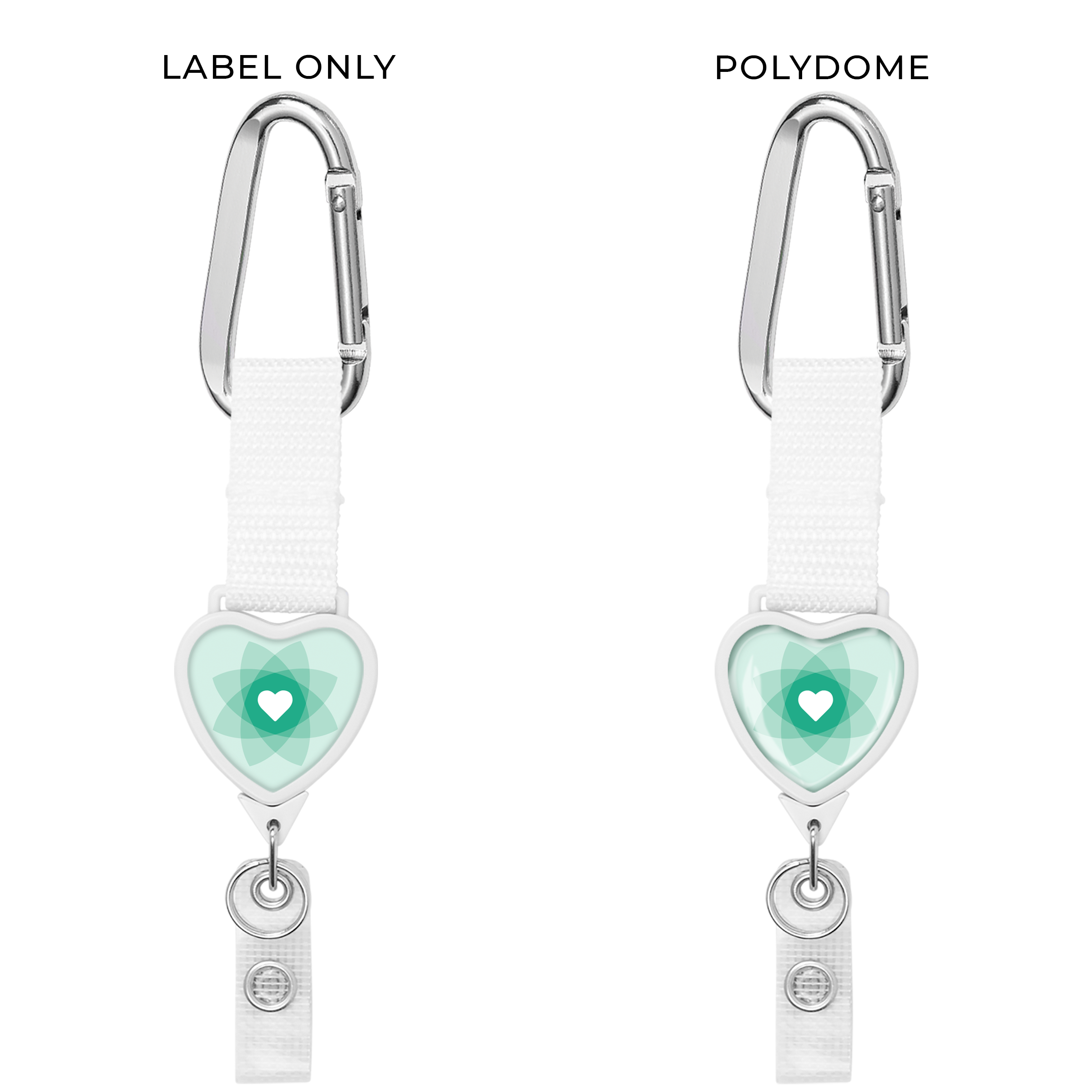 BH999 | Heart Carabiner Strap 2 Reel