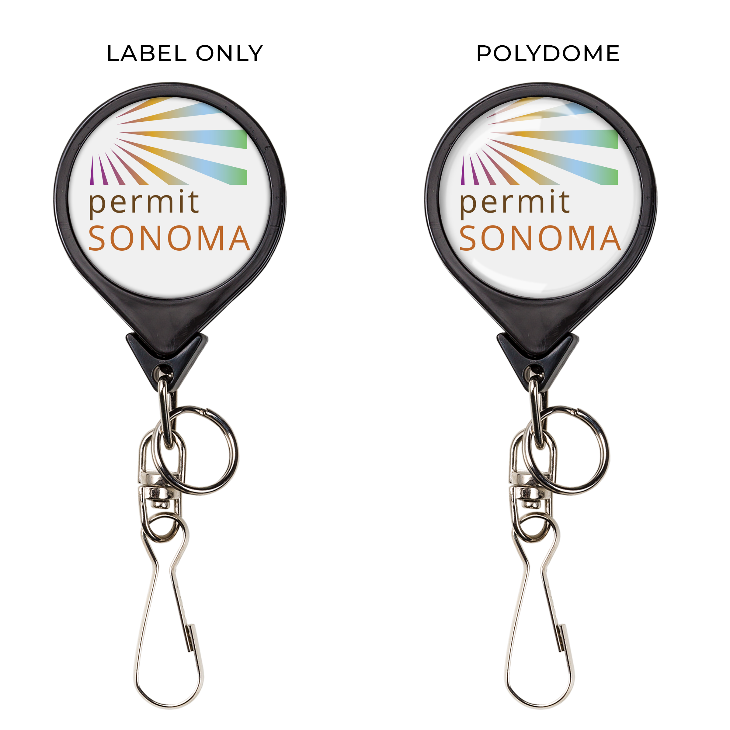 BHBA44 | JUMBO Bamboo Round Badge Reel