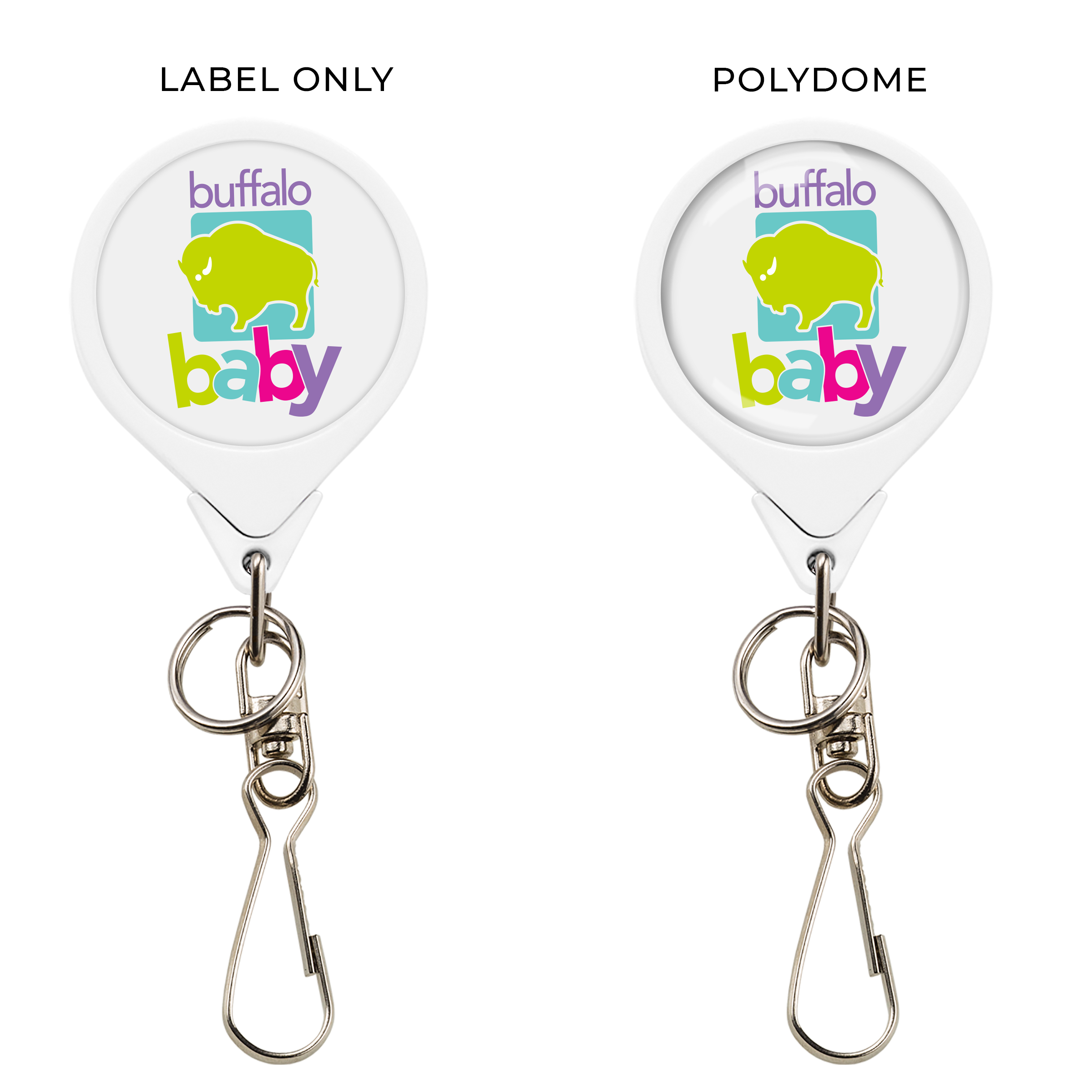 BHBA44 | JUMBO Bamboo Round Badge Reel