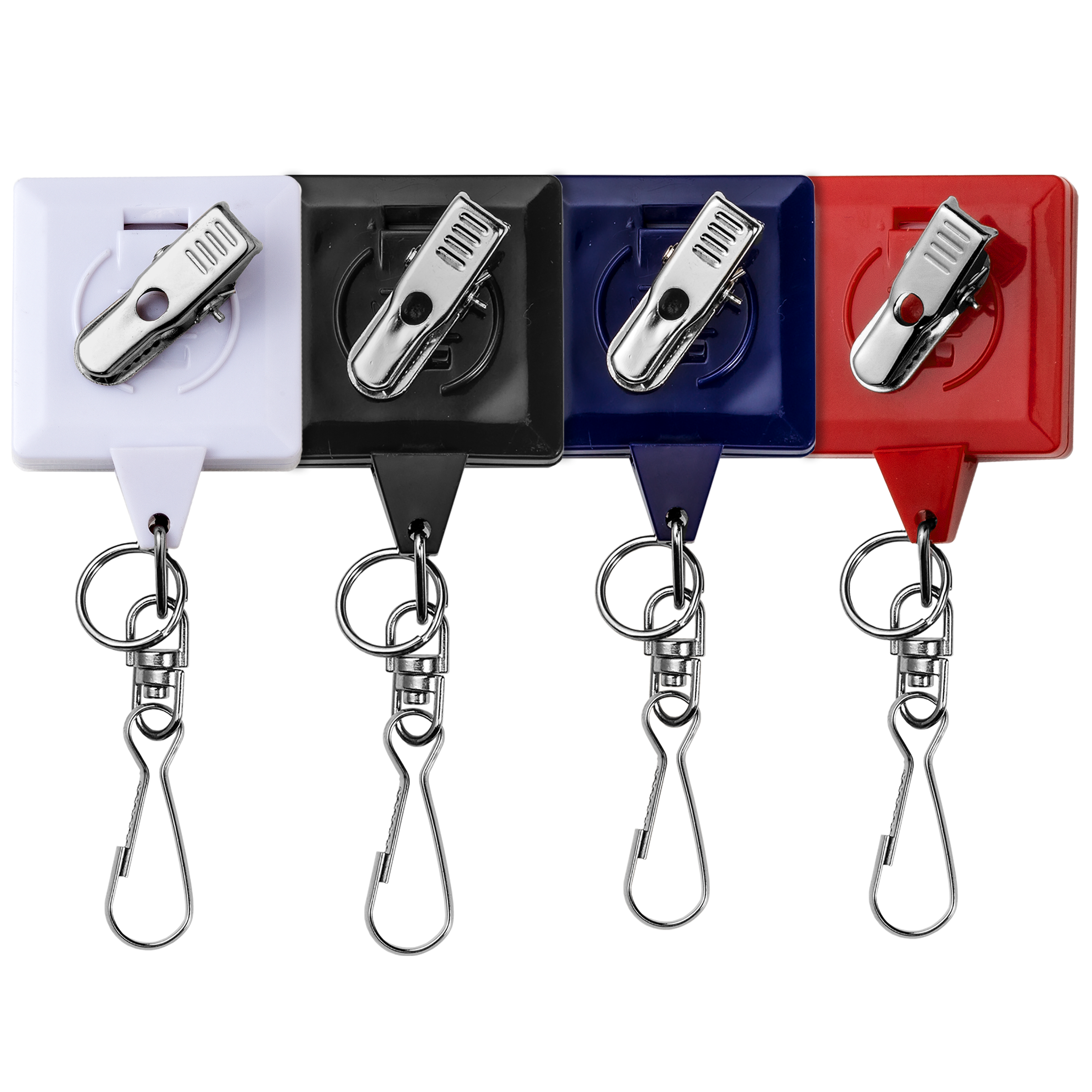 BHBA55 | JUMBO Bamboo Square Badge Reel