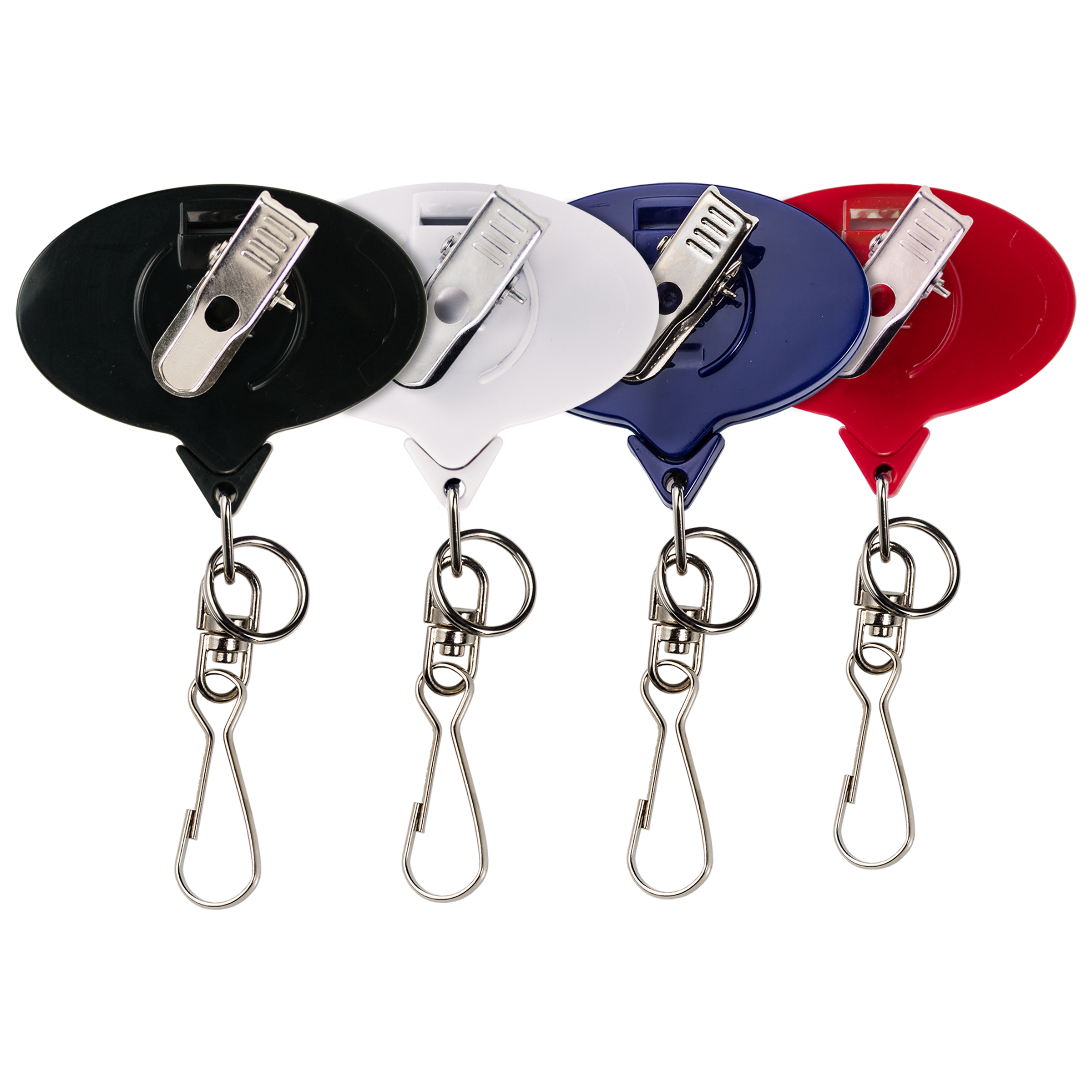 BHBA66 | JUMBO Bamboo Oval Badge Reel