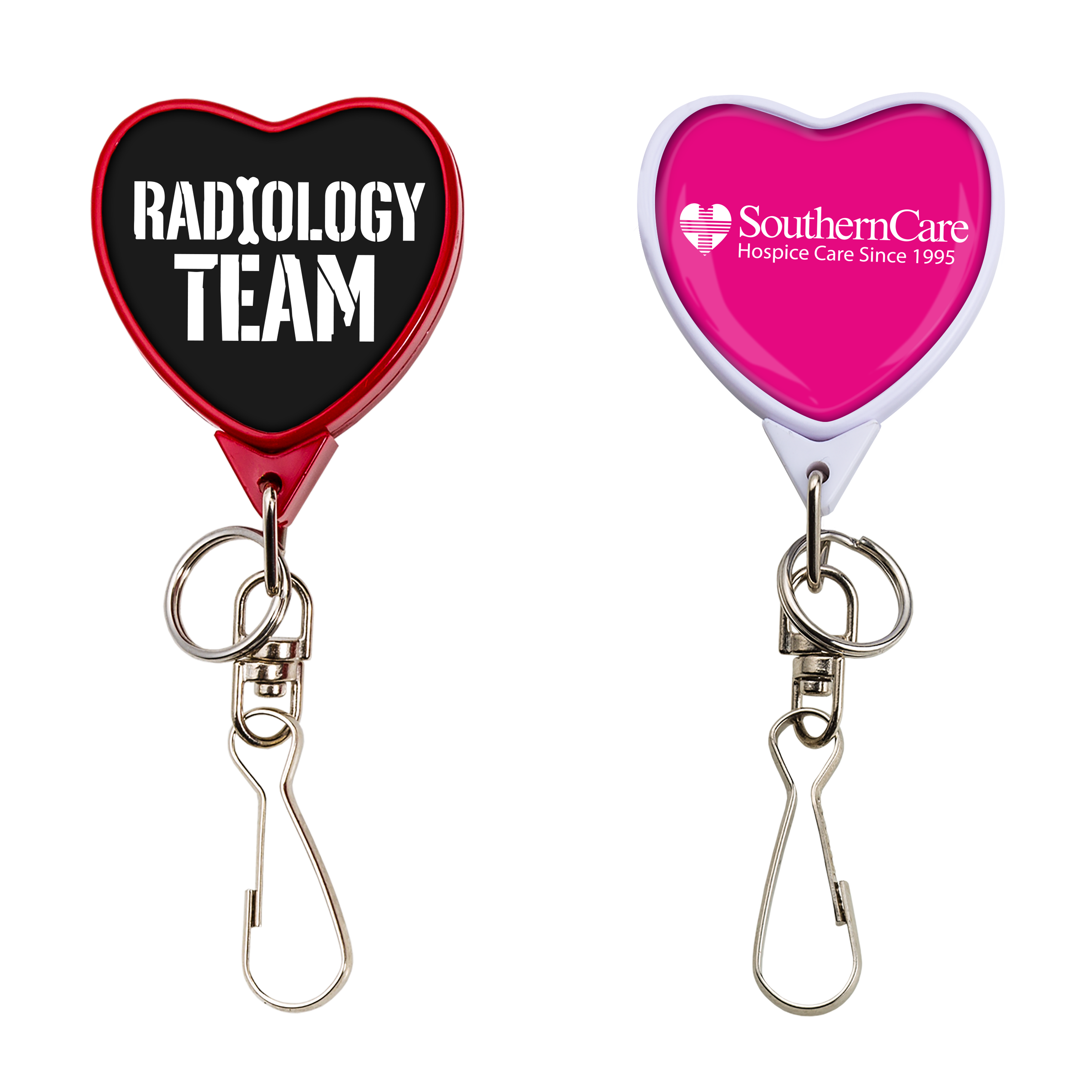 BHBA85 | JUMBO Bamboo Heart Badge Reel