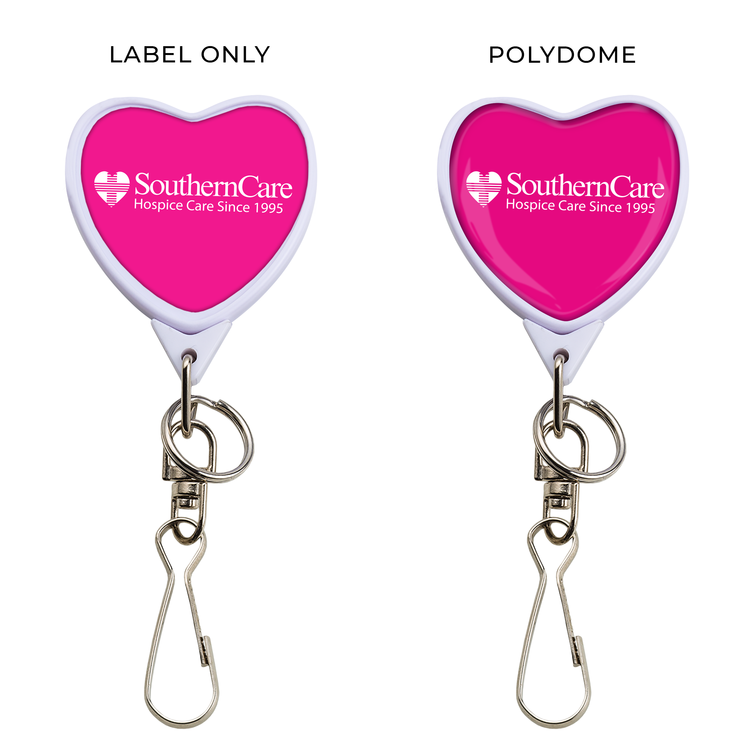 BHBA85 | JUMBO Bamboo Heart Badge Reel