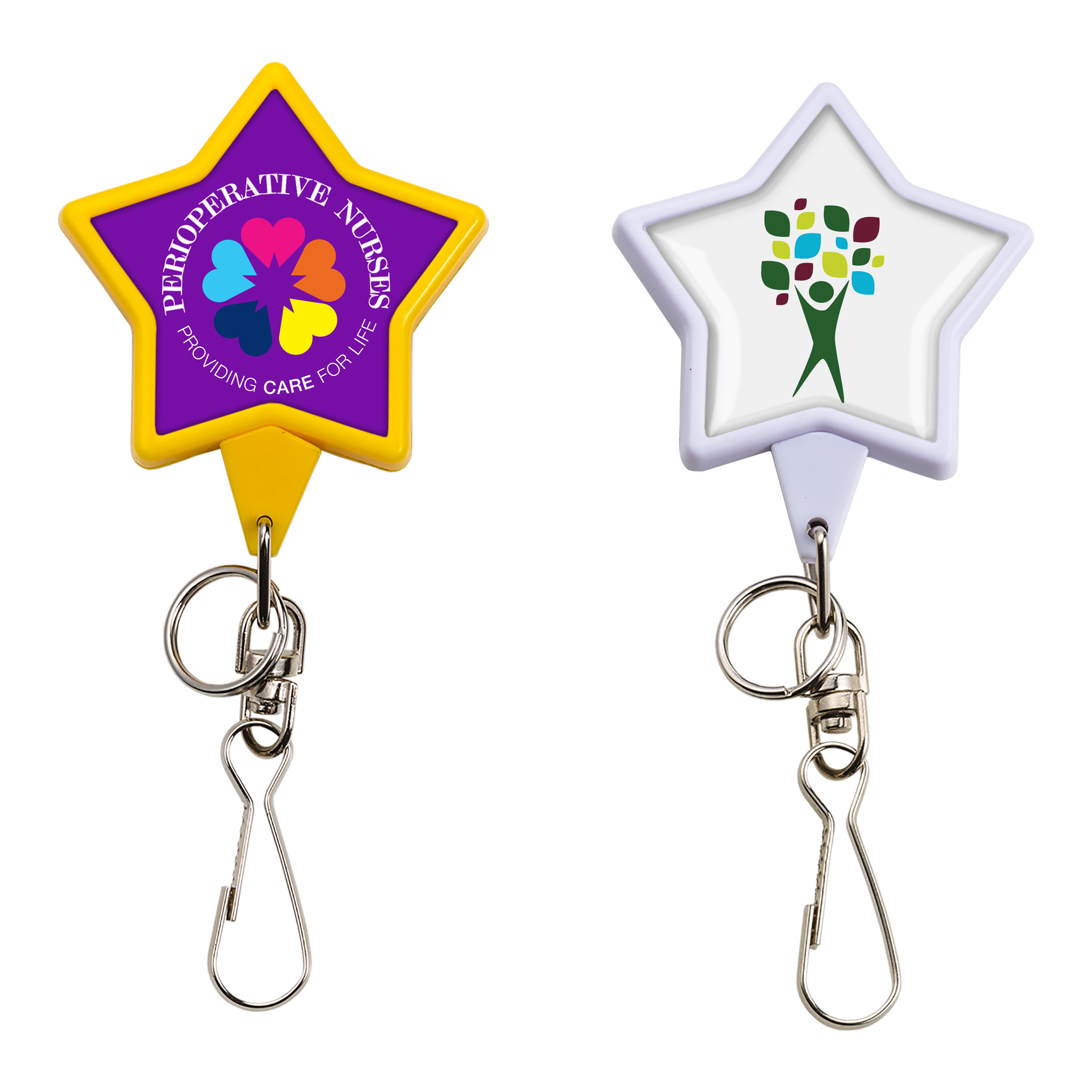 BHBA86 | JUMBO Bamboo Star Badge Reel