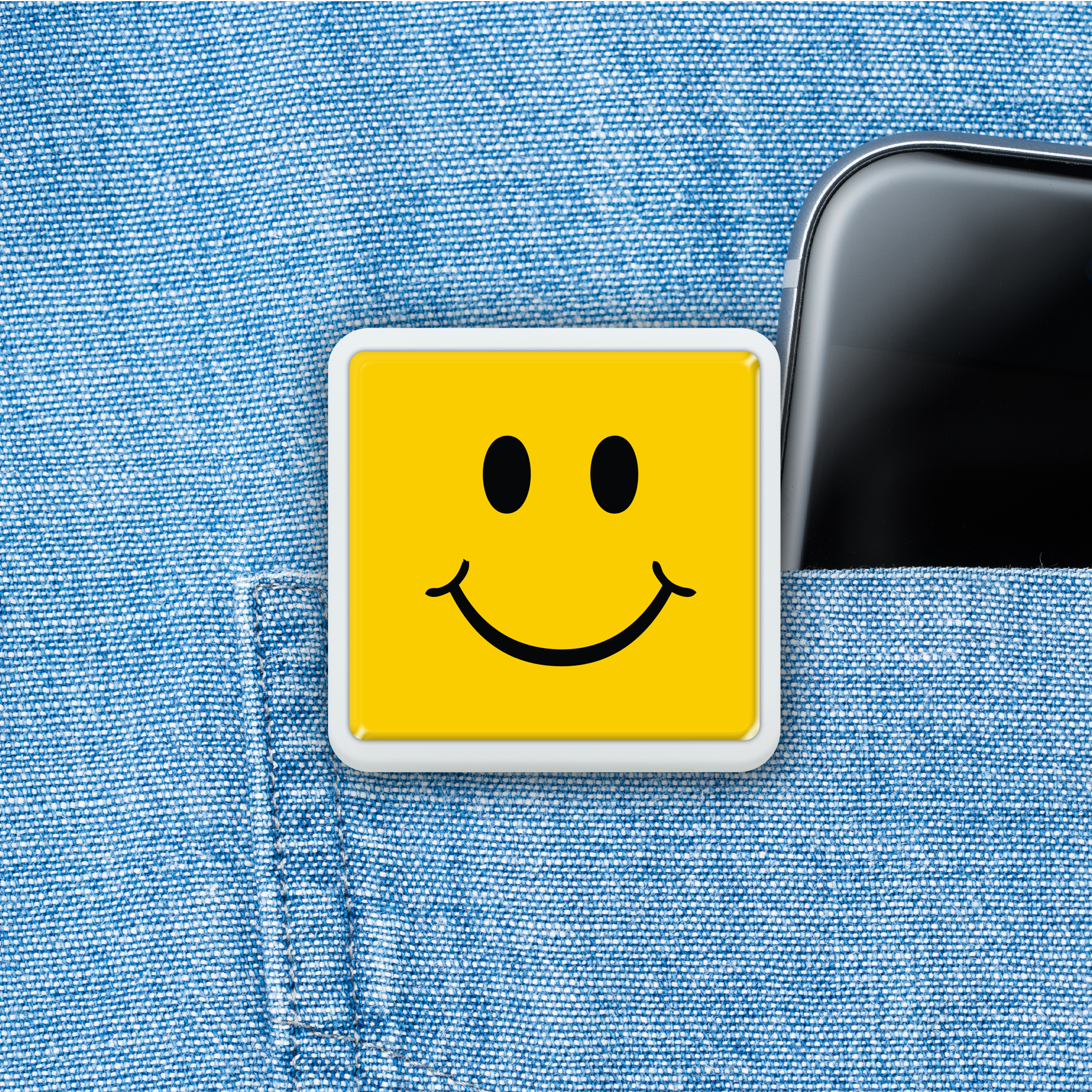 BHBM5 | Square Button-Meez