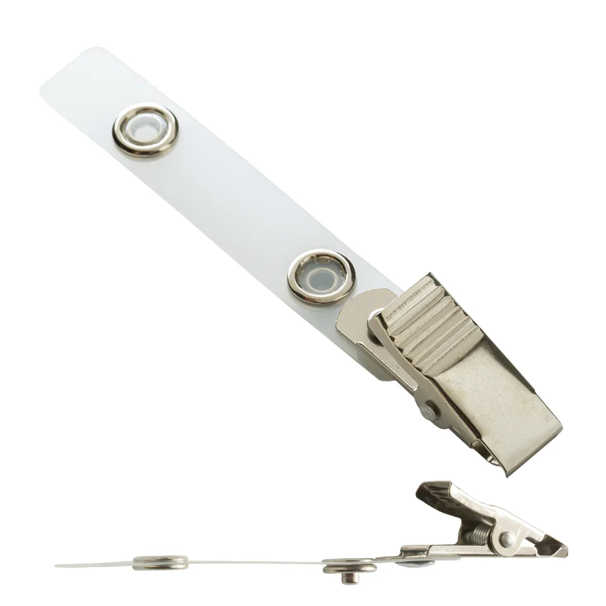 BHC1255 | Nickel Knurled Strap Clip