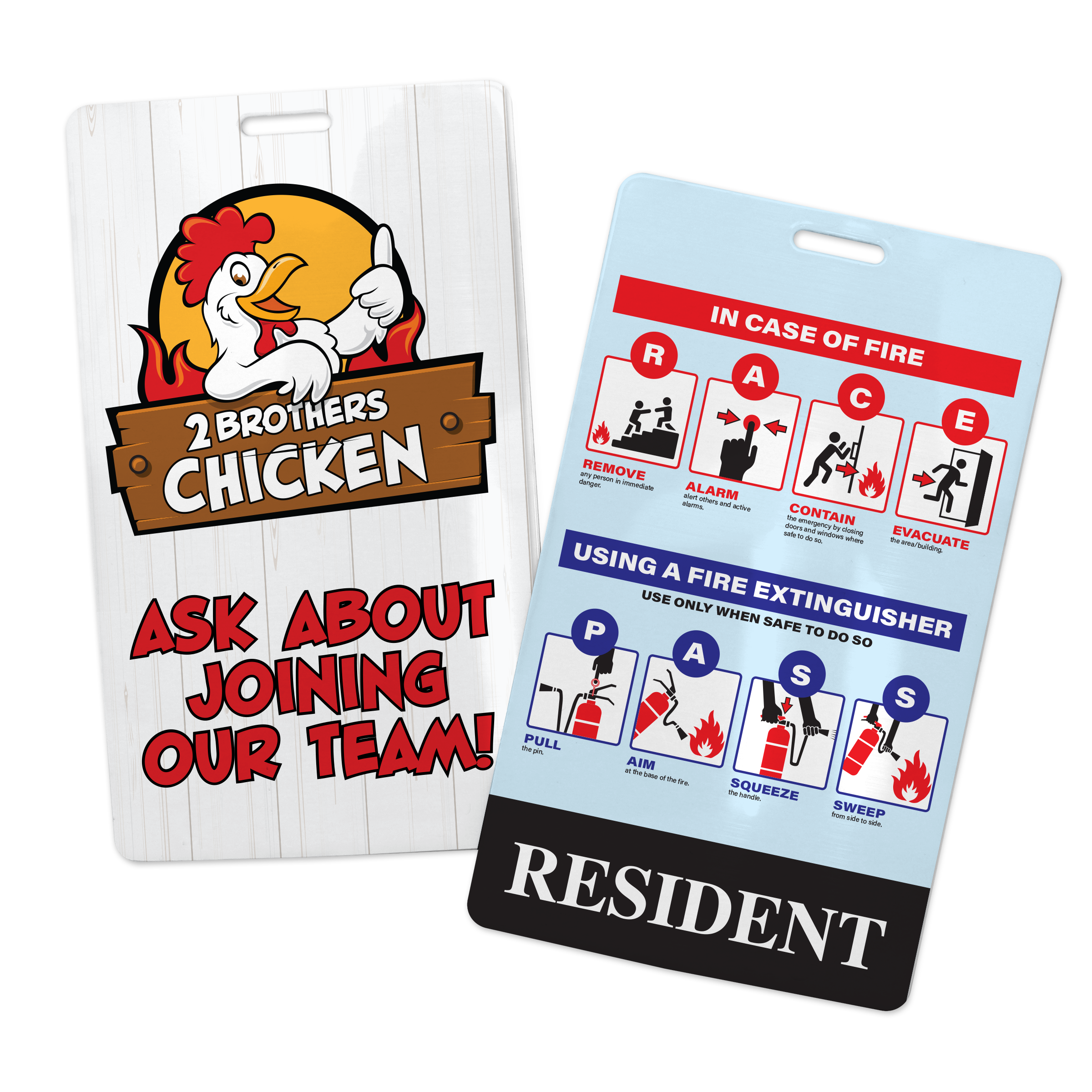BHCD5 | 2.75"W x 4.875"H Custom Card