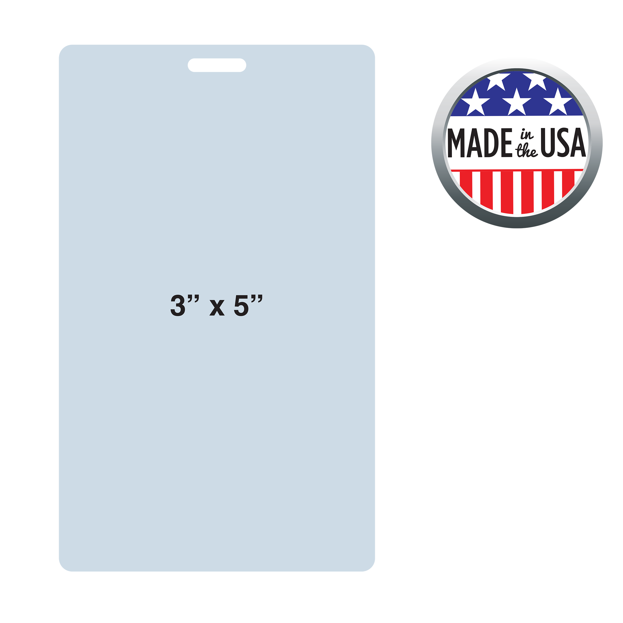 BHCD7 | 3"W x 5"H Custom Card