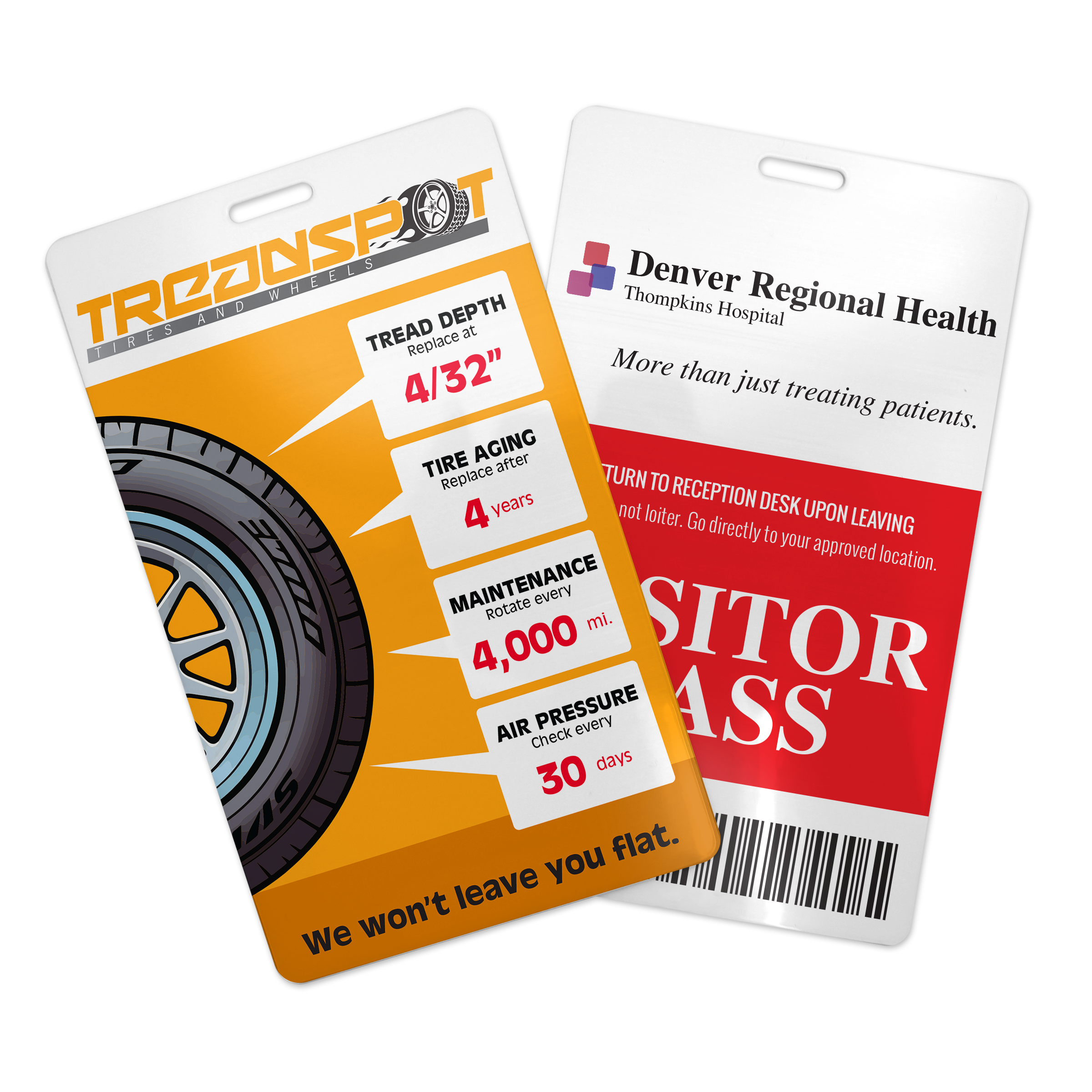 BHCD7 | 3"W x 5"H Custom Card