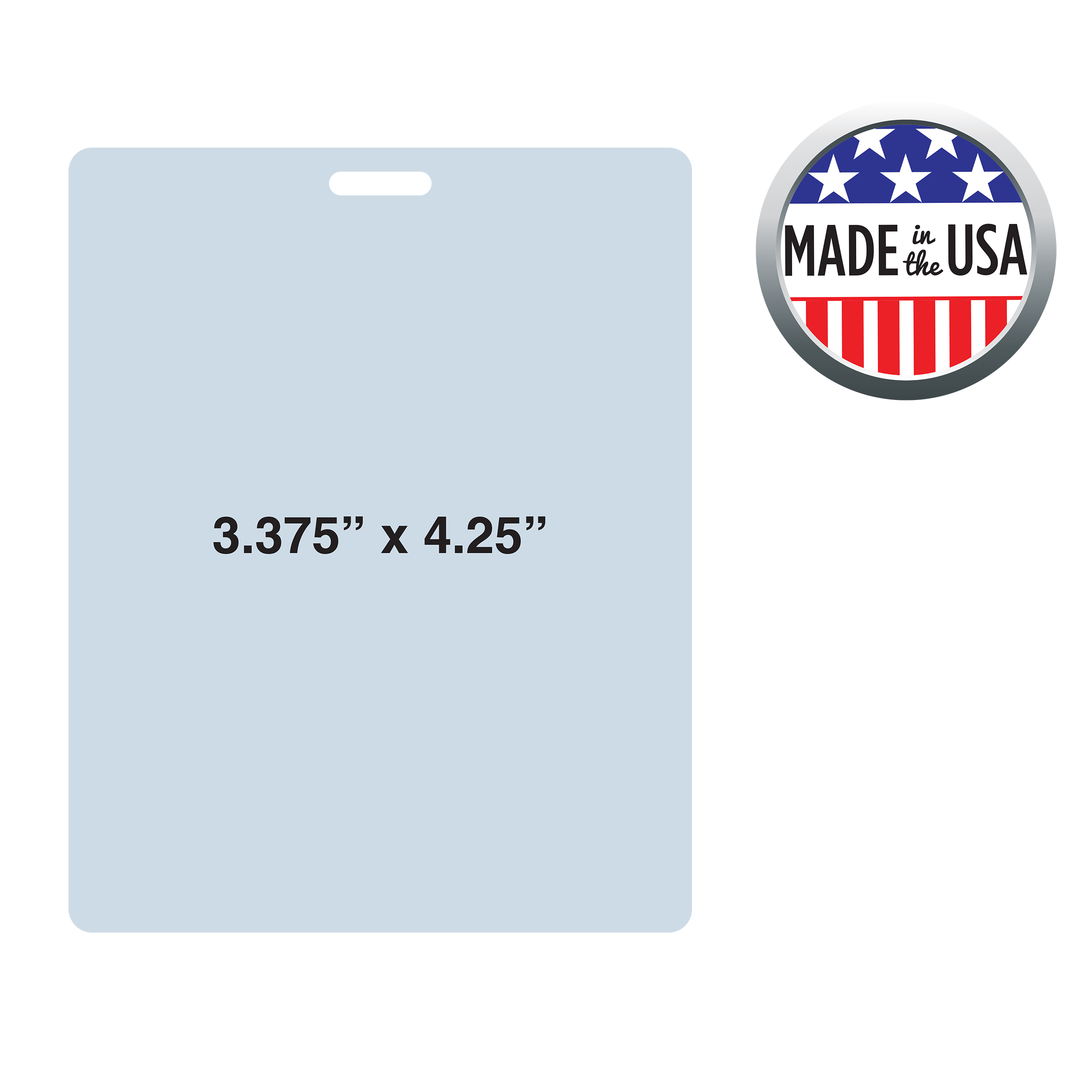 BHCD8 | 3.375"H x 4.25"W Custom Card